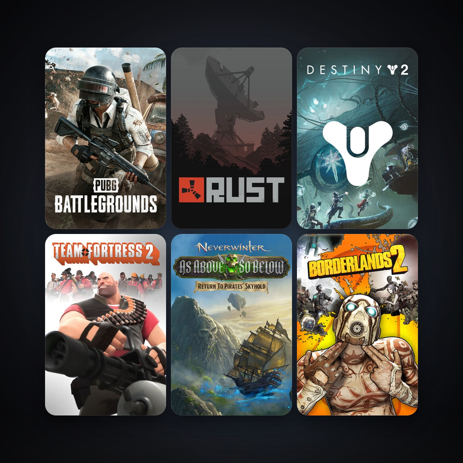 Team Fortress 2 + S.T.A.L.K.E.R.: Call of Pripyat, 20 games, Steam 10, clean — HabibiAccounts