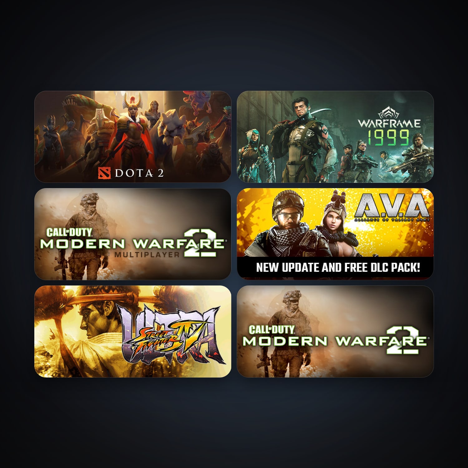 Steam account: Dota 2 + Call of Duty: Modern Warfare 2 (2009), 19 games, clean — HabibiAccounts