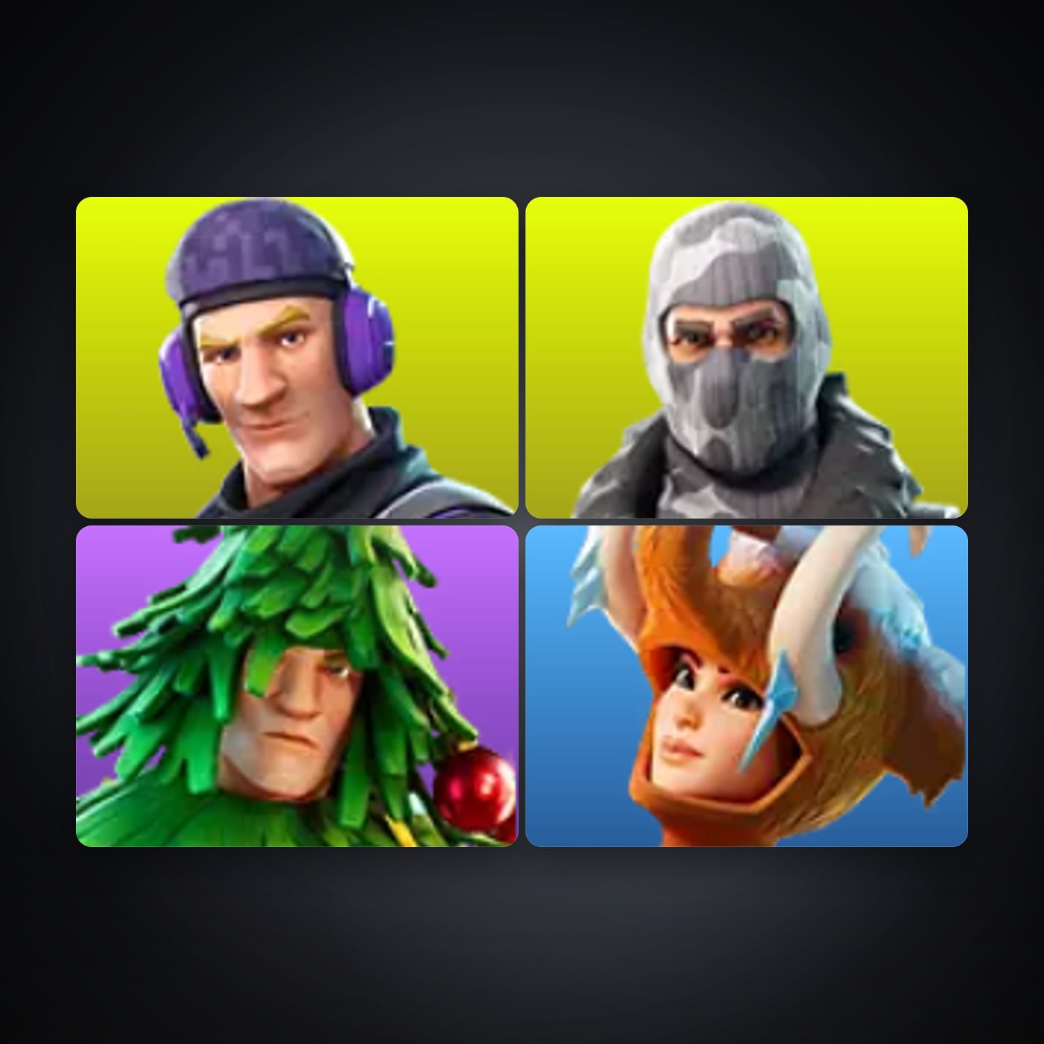 Fortnite account with Sub Commander & Havoc — 4 skins — 100 V-Bucks — lvl 16 — HabibiAccounts
