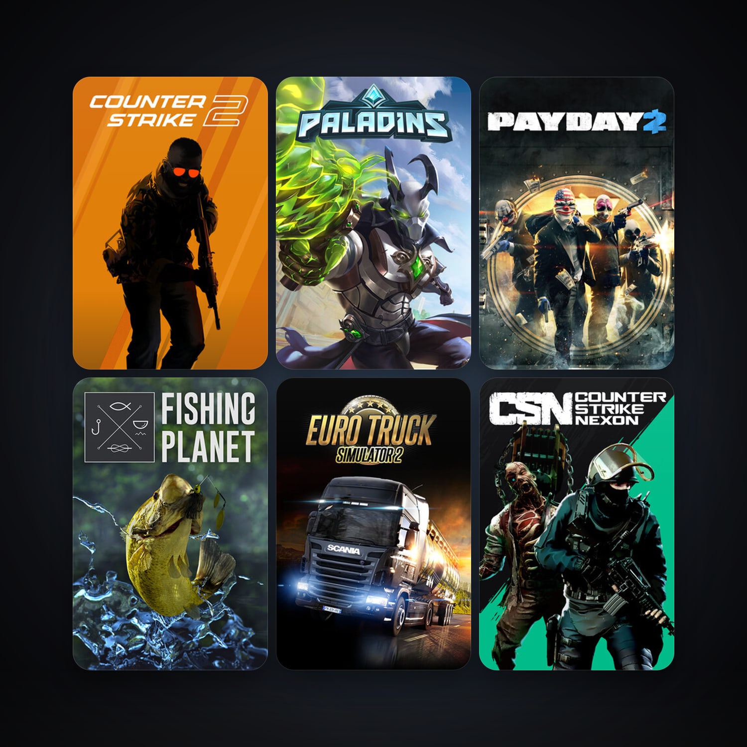 Steam account: CS2 Prime + PAYDAY 2, 13 games, clean — level 8 — HabibiAccounts