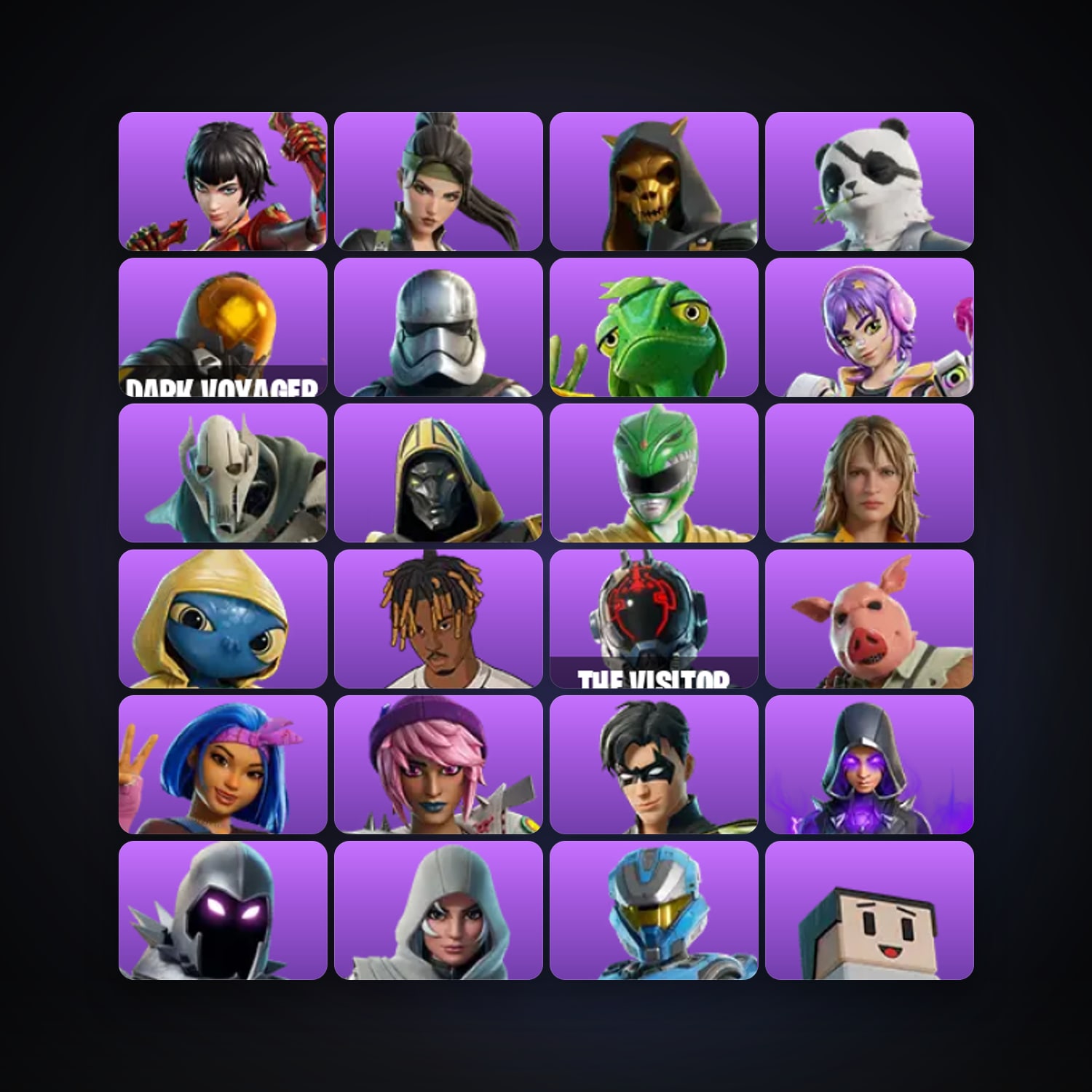 Fortnite account with The Order (Reforged) & Grace Crowne — 81 skins — 700 V-Bucks — lvl 1055 — HabibiAccounts