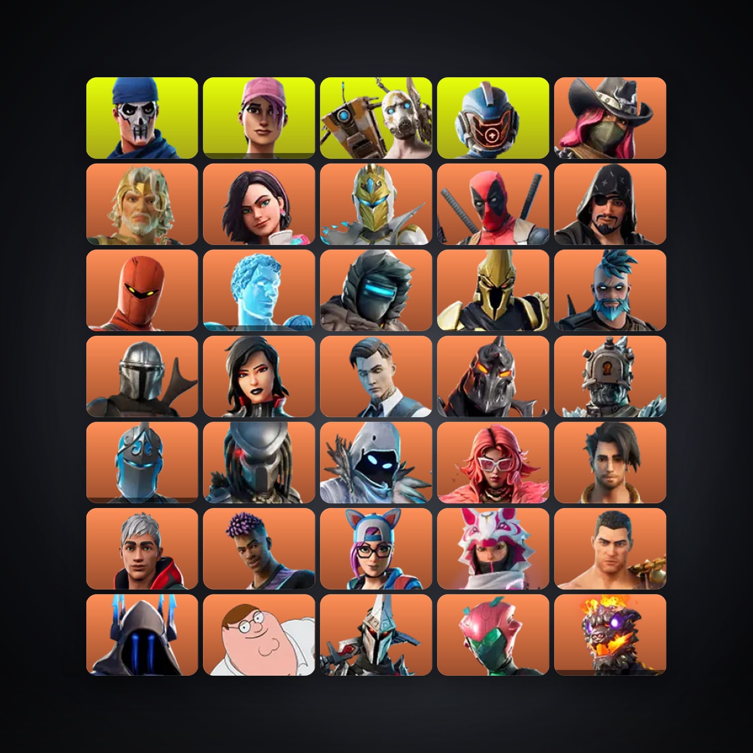 Fortnite account with Deadpool & Calamity — 225 skins — 200 V-Bucks — lvl 2979 — HabibiAccounts