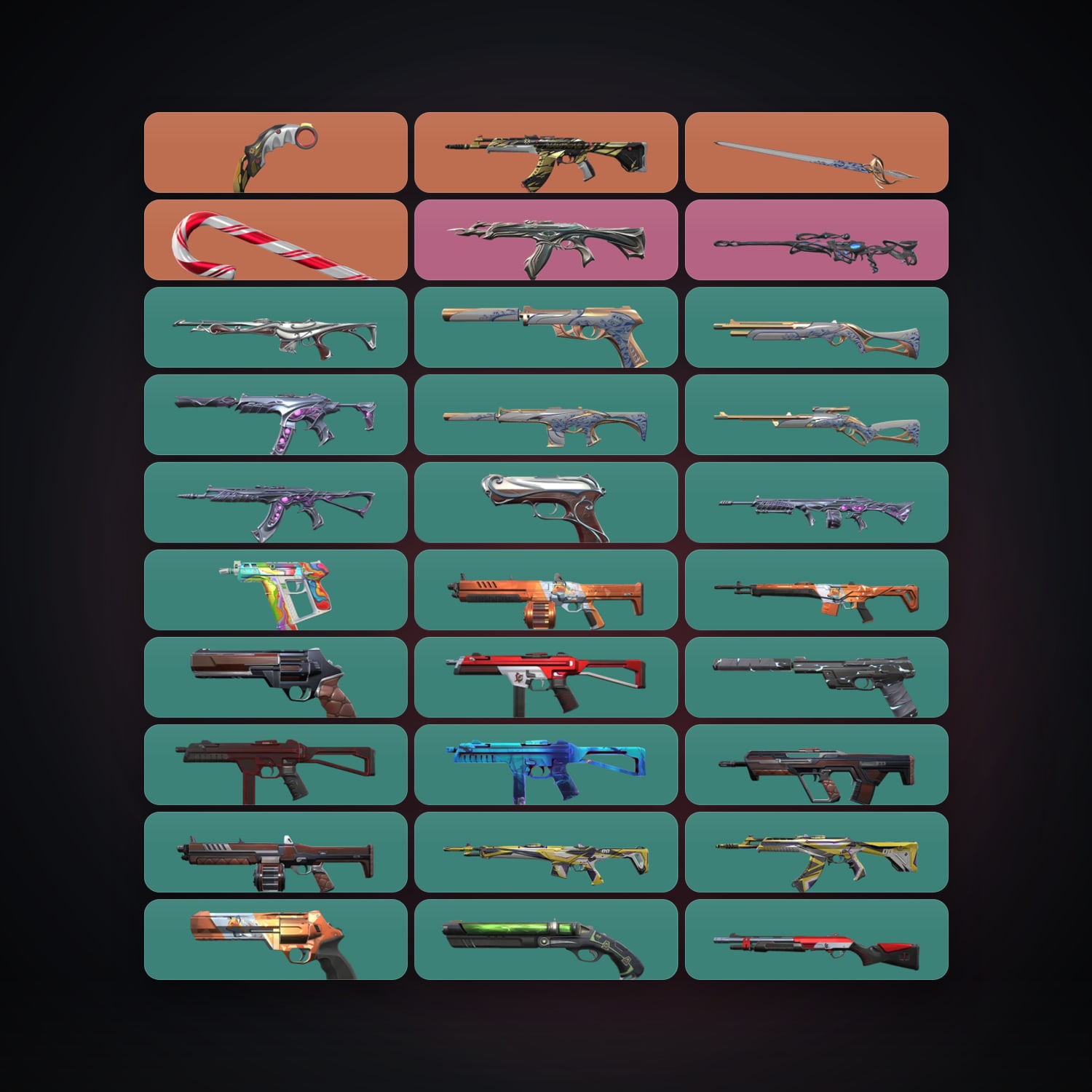 NA Bronze 3 locker — 3 knives, 40 skins, lvl 76 — HabibiAccounts