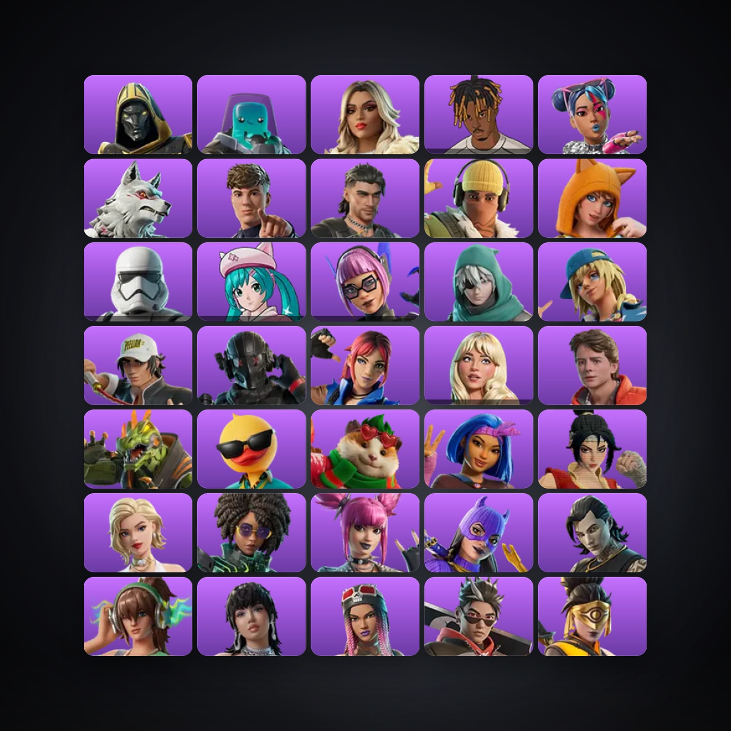 Fortnite account with Blitz Knight & The Guardian — 64 skins — 600 V-Bucks — lvl 869 — HabibiAccounts