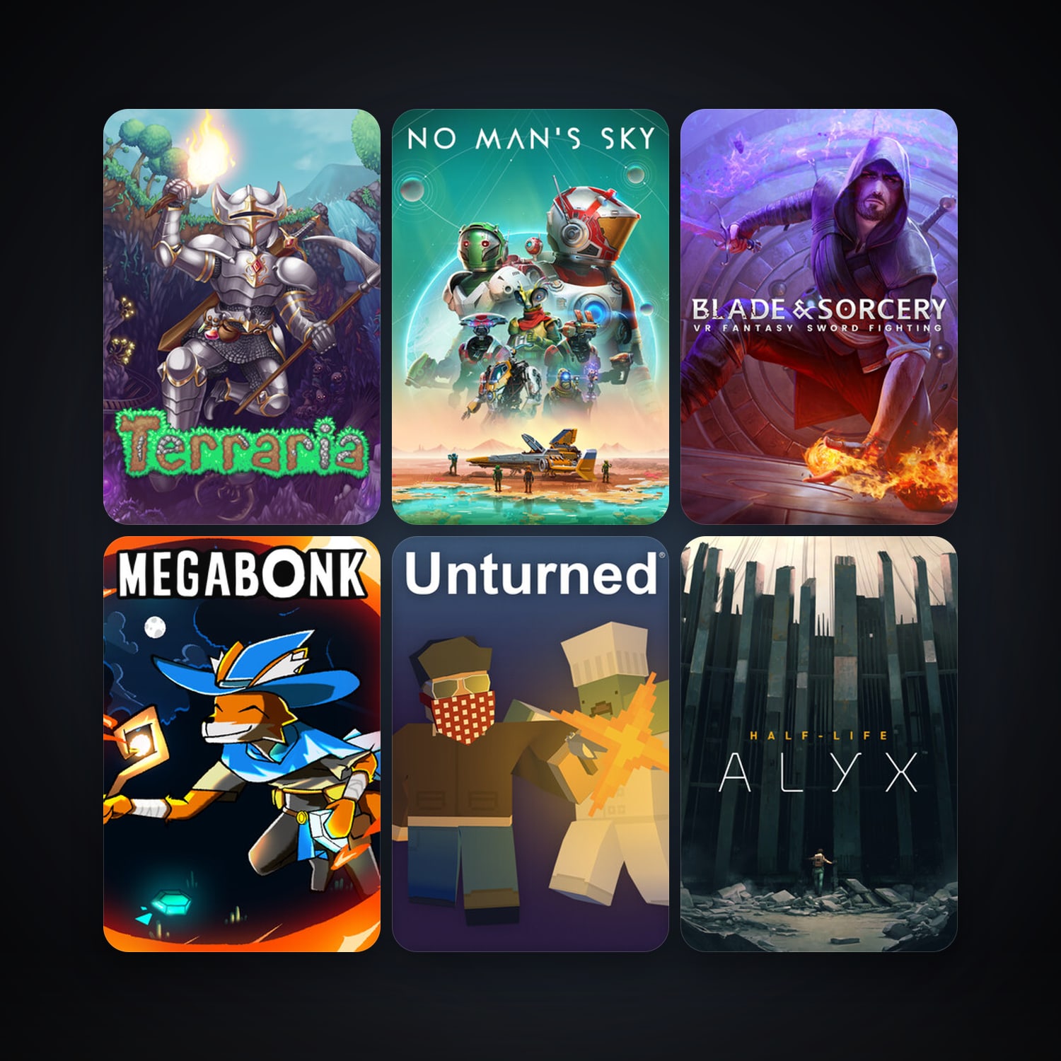 Steam account: Terraria + No Man's Sky, 21 games, clean — level 7 — HabibiAccounts