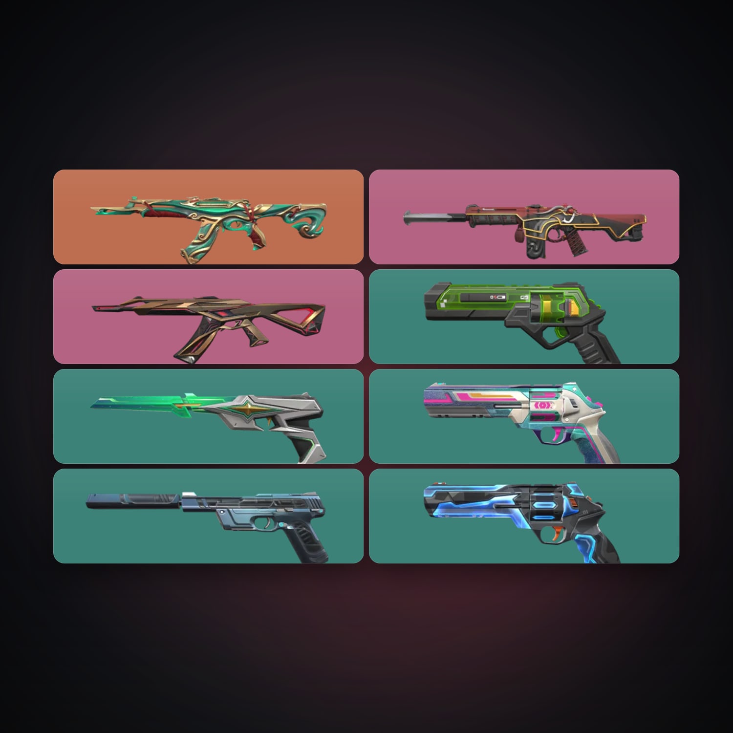 AP Bronze 2 locker — 8 skins, lvl 121 — HabibiAccounts