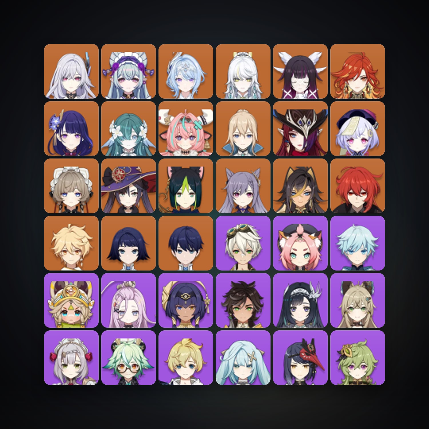 Genshin Impact | AR 57 | 67 Chars | 18× 5★ — Genshin / miHoYo Account — HabibiAccounts