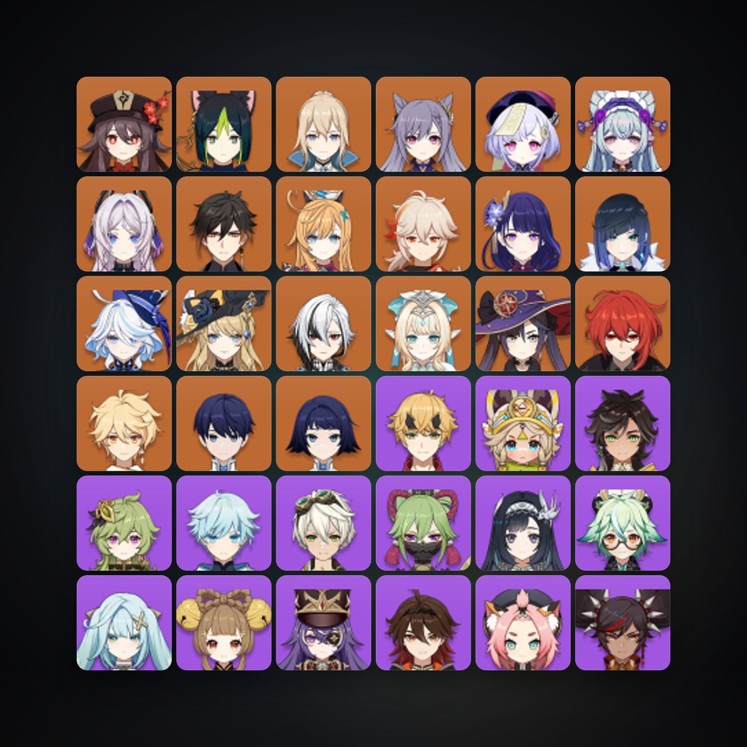 Genshin Impact | AR 58 | 67 Chars | 18× 5★ — Genshin / miHoYo Account — HabibiAccounts
