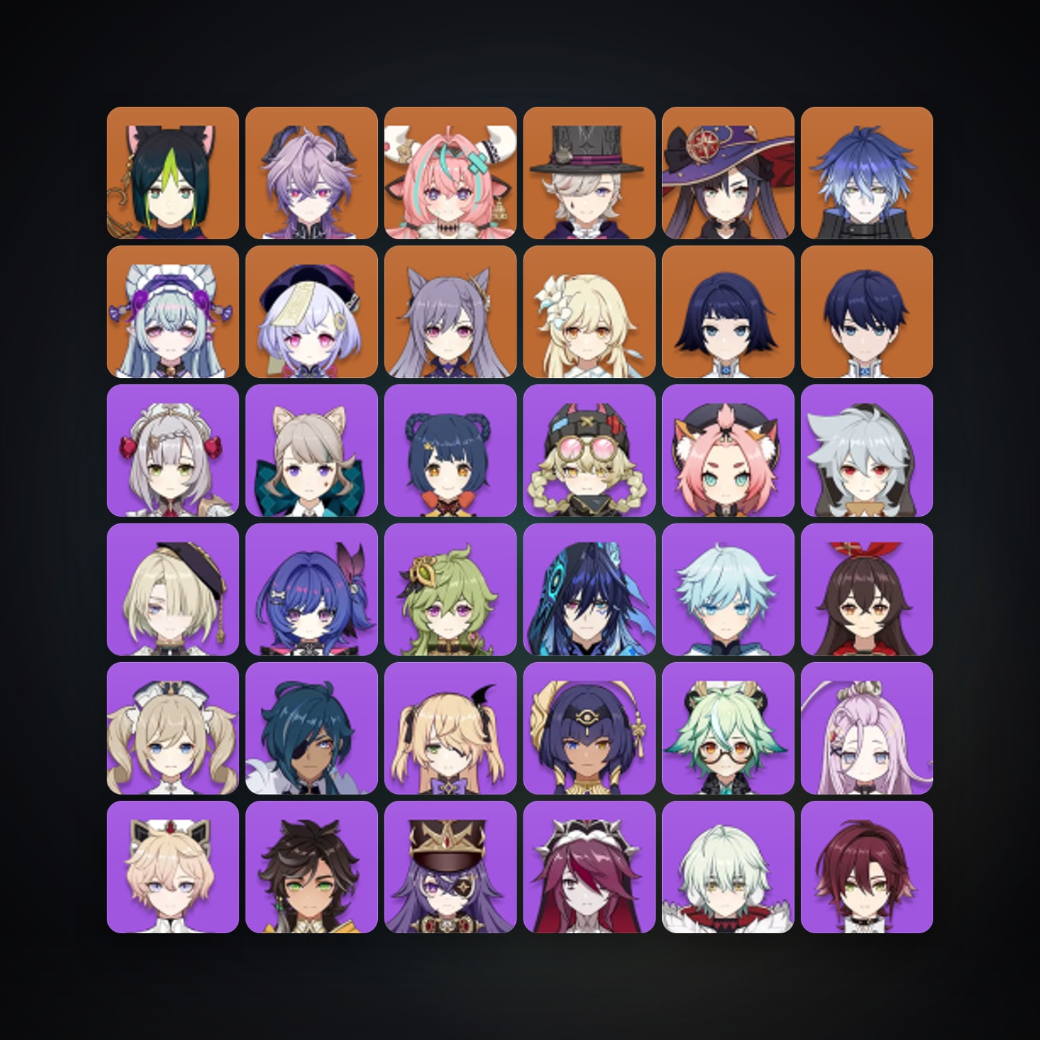 جينشن إمباكت | AR 56 | 51 شخصية | 9× 5★ — HabibiAccounts
