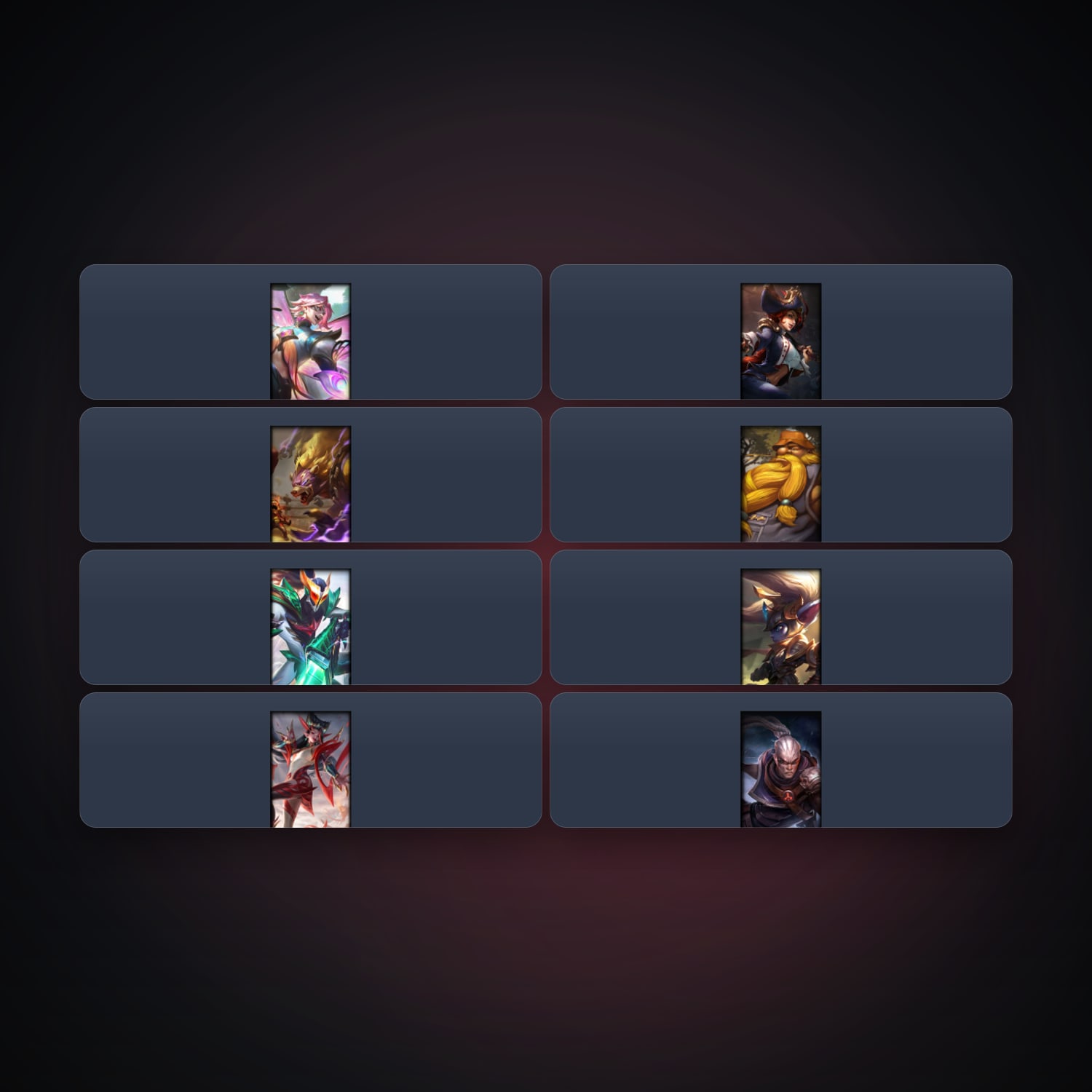 Valorant account: EU locker — 111 LoL champions, 8 LoL skins — HabibiAccounts