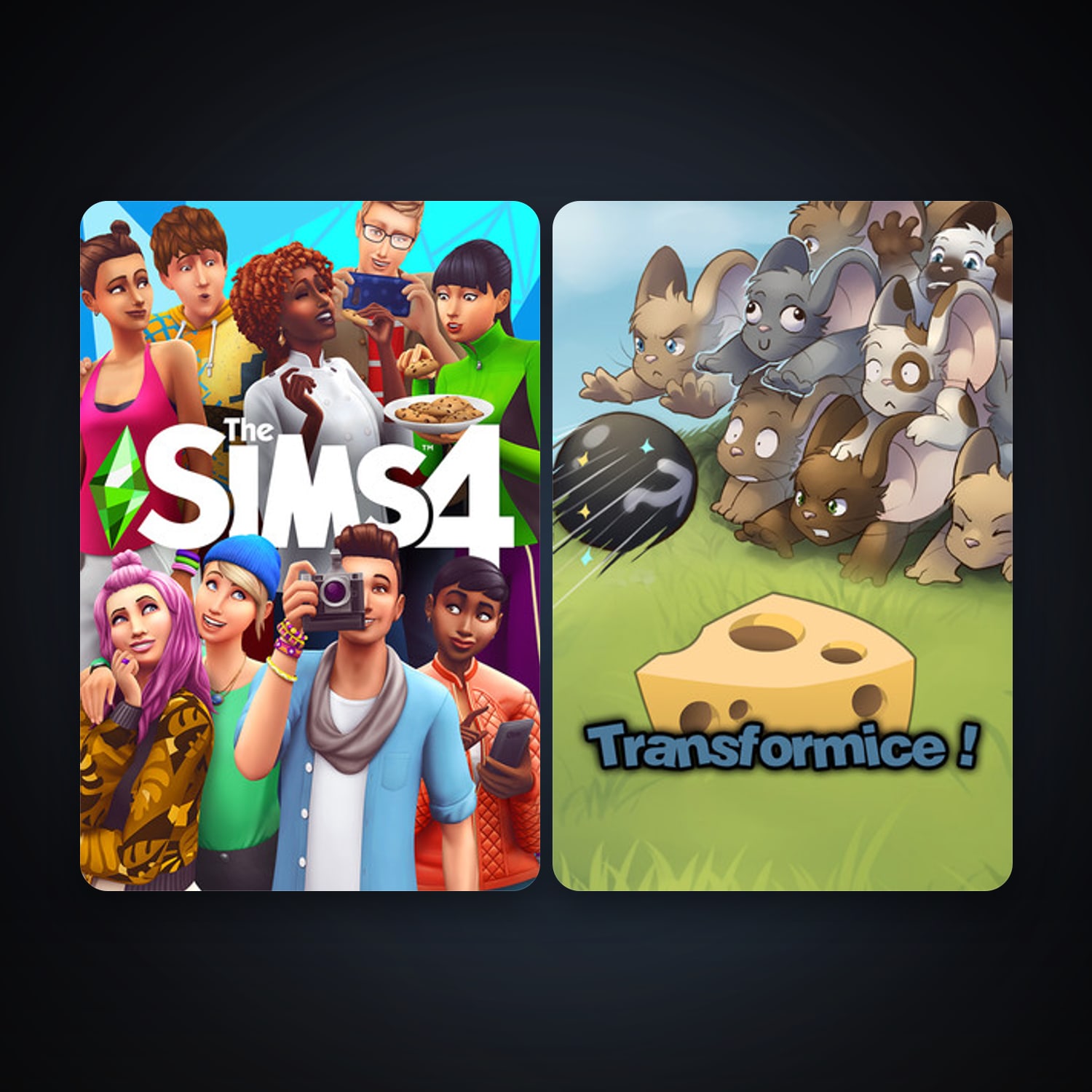 Transformice + The Sims 4, 2 games, clean — HabibiAccounts
