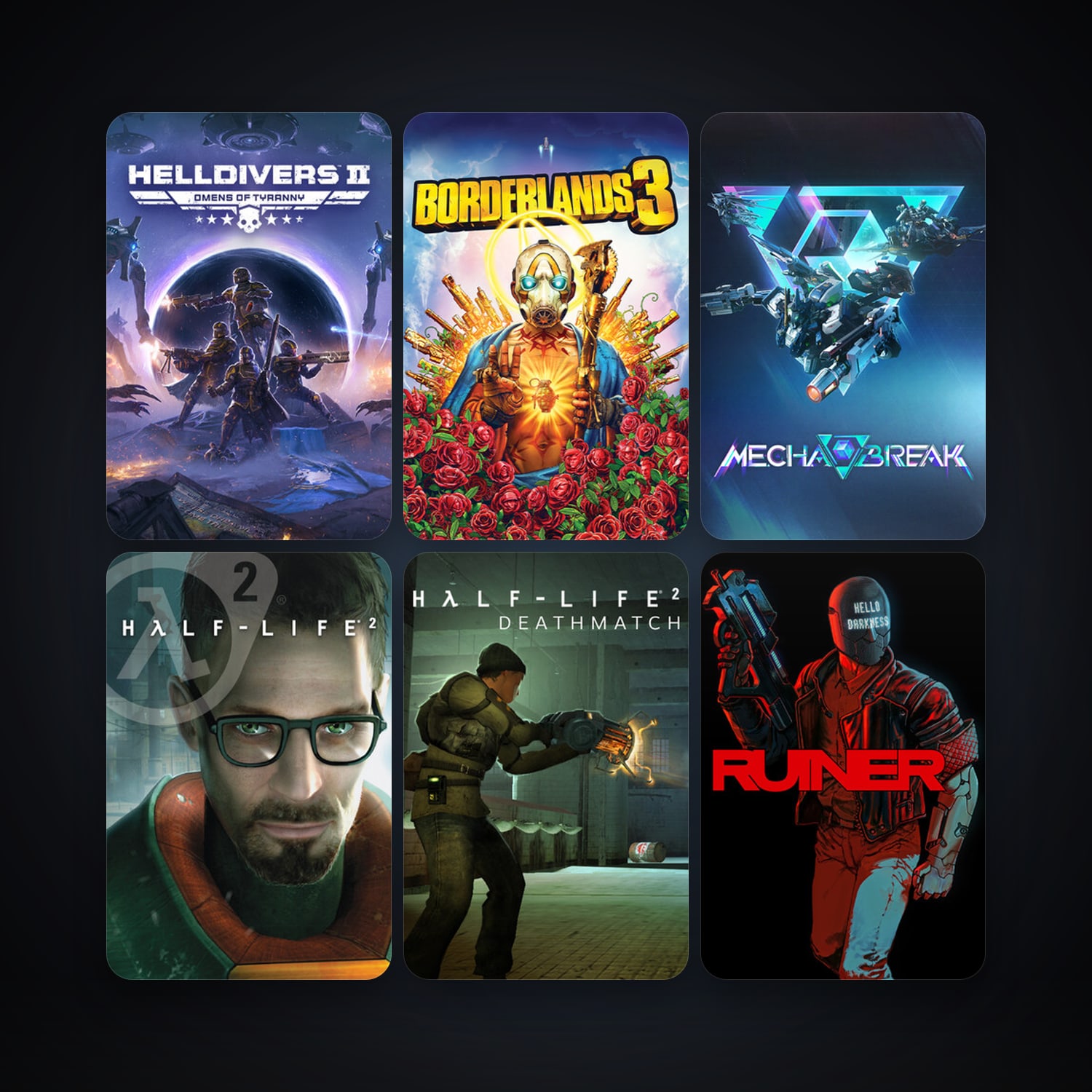 Half-Life 2 + Half-Life 2: Deathmatch, 9 games, clean — HabibiAccounts