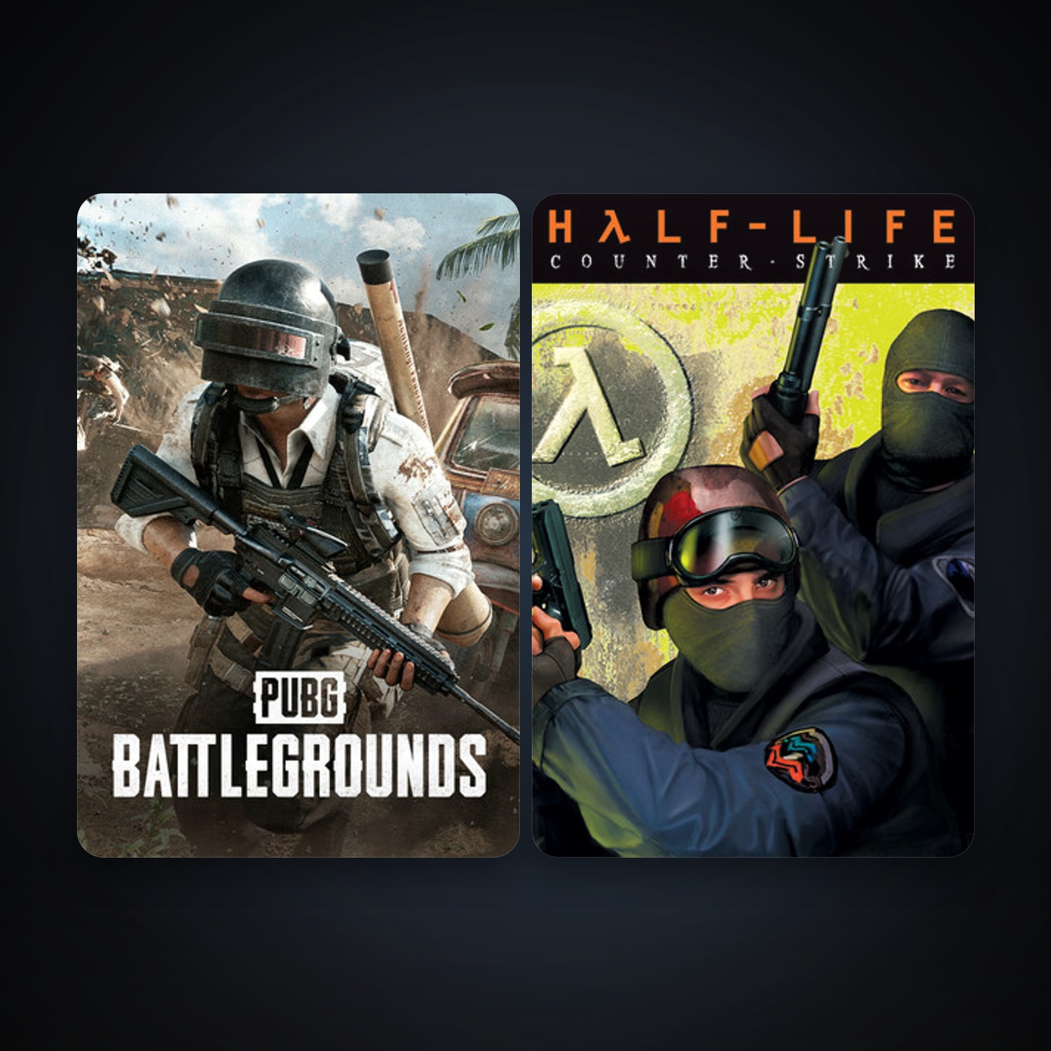 Counter-Strike + Free CS2 (No Prime), 6 games, clean — HabibiAccounts