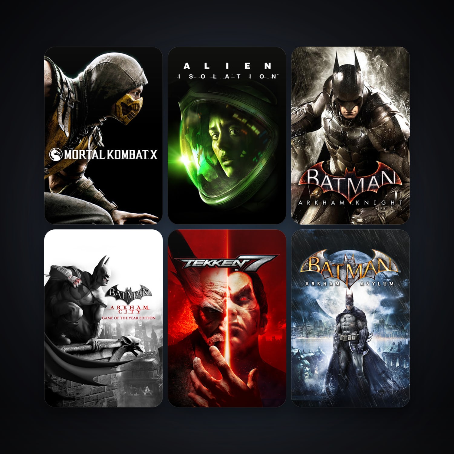 Steam account: Batman: Arkham Asylum Game of the Year Edition + Batman: Arkham City - Game of the Year… — HabibiAccounts