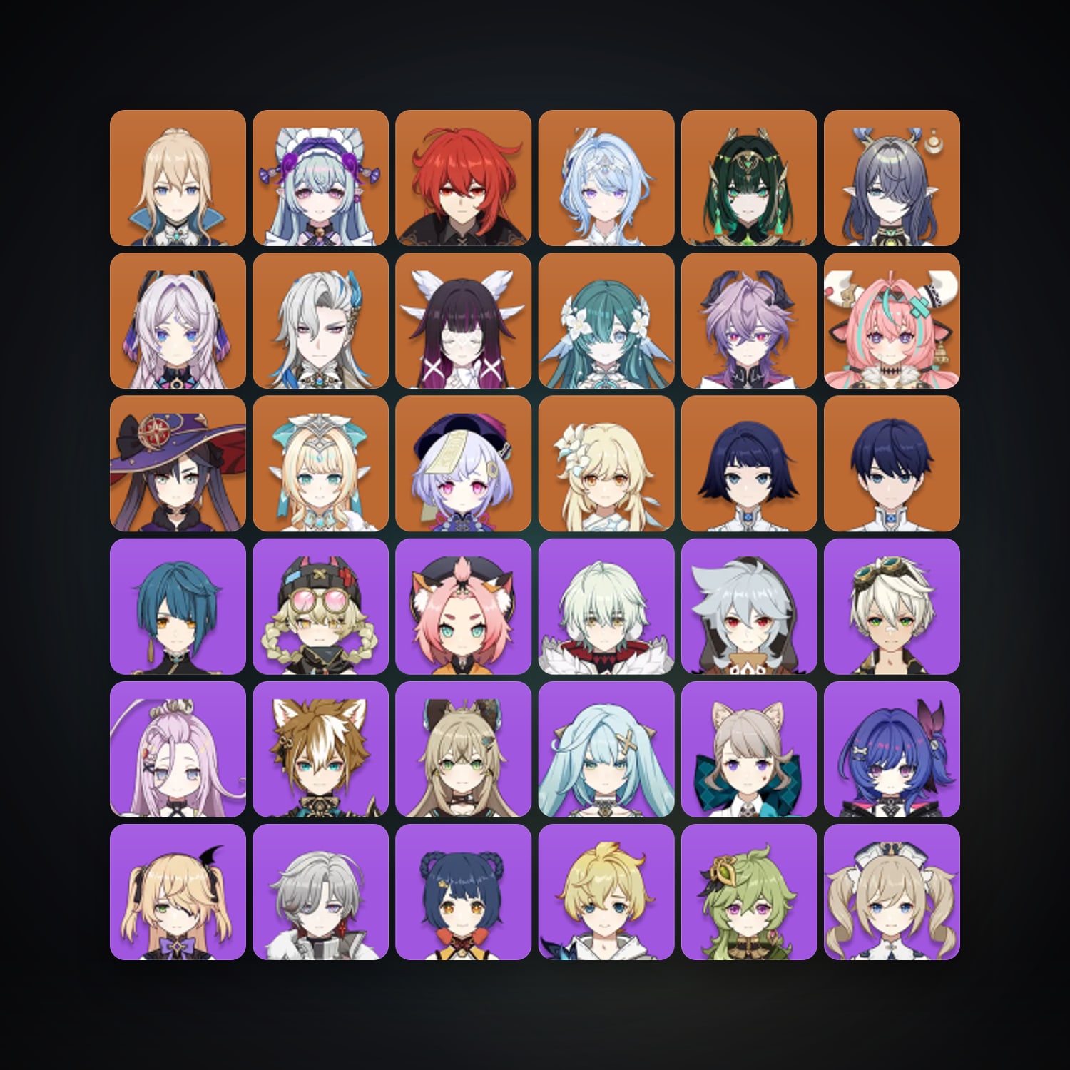 Genshin Impact | AR 58 | 56 Chars | 15× 5★ — HabibiAccounts