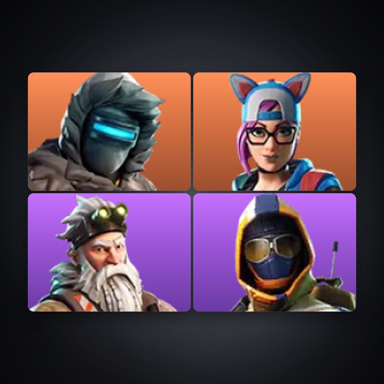 Fortnite account with Zenith & Lynx — 4 skins — 250 V-Bucks — lvl 94 — HabibiAccounts