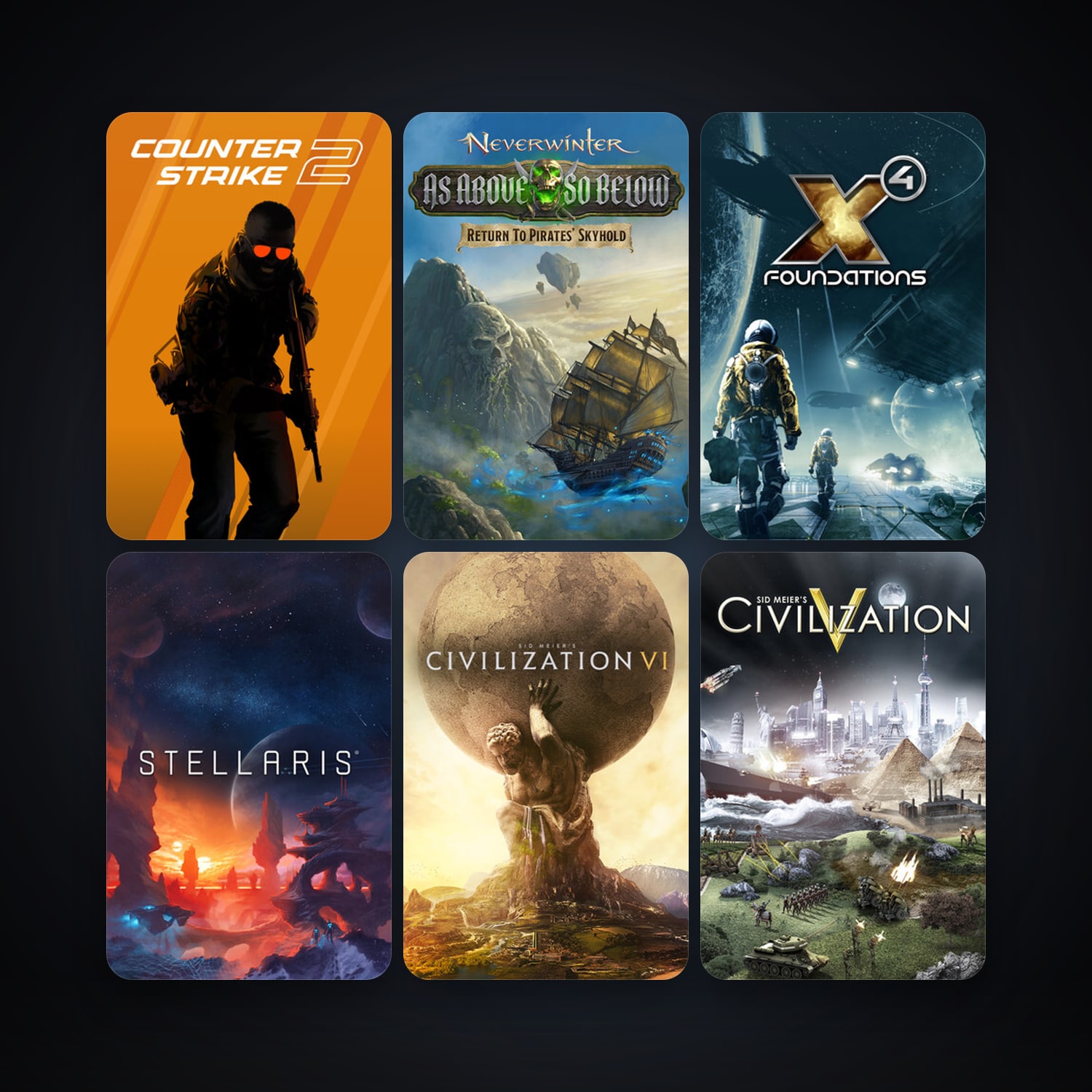 Steam 288 games, Steam 48, clean — HabibiAccounts