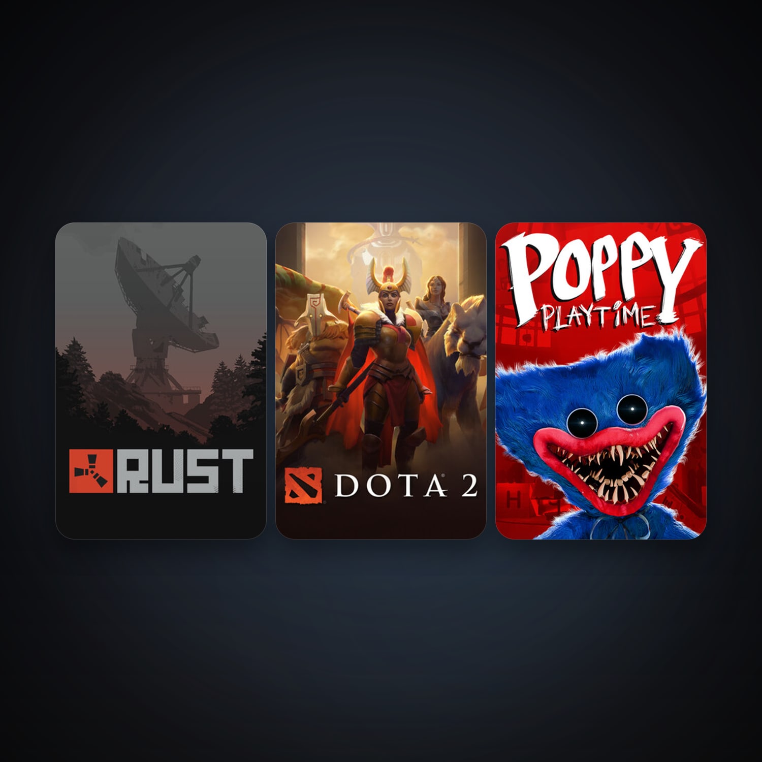 Dota 2 + Free CS2 (No Prime), 9 games, clean · 264200425 — HabibiAccounts