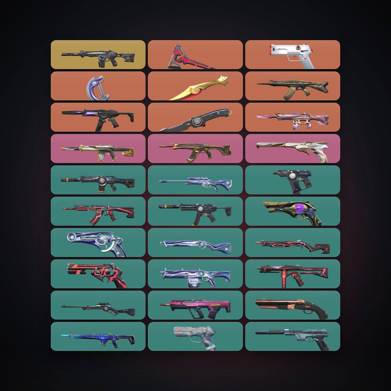 EU Gold 2 locker — 4 knives, 59 skins, lvl 254 — HabibiAccounts