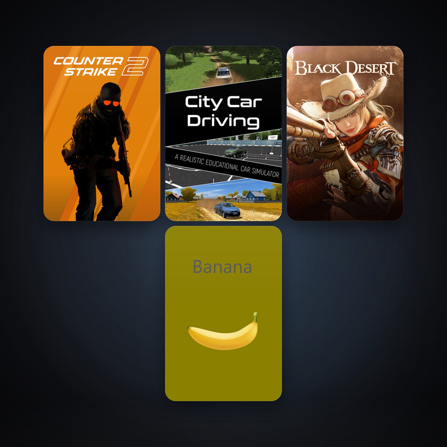 CS2 Prime + City Car Driving, 12 games, Steam 12, clean — HabibiAccounts