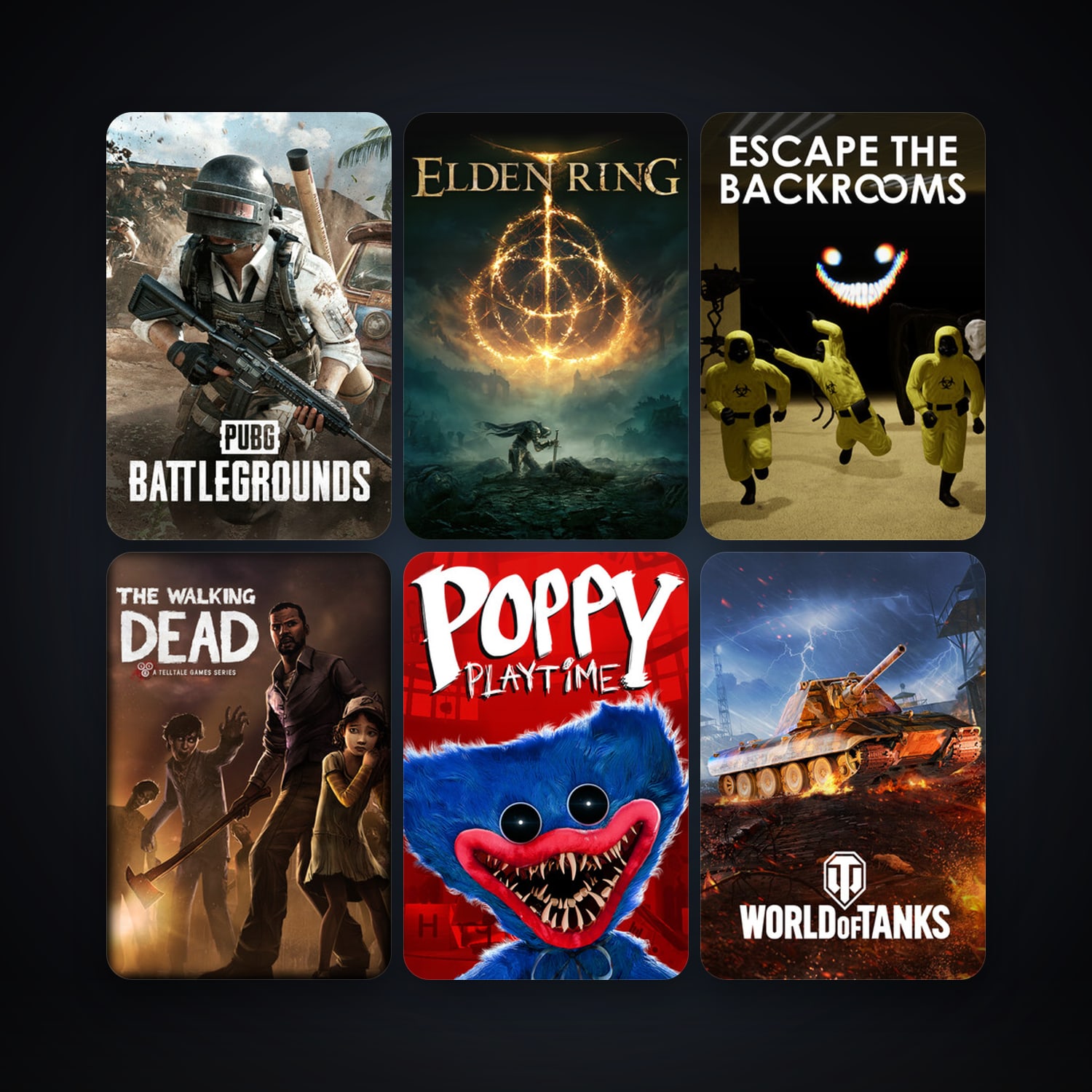 The Walking Dead + PUBG: BATTLEGROUNDS, 21 games, clean — HabibiAccounts