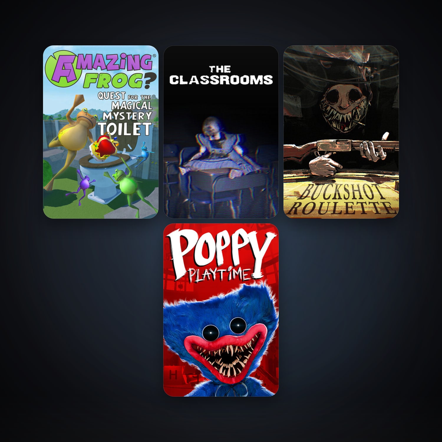 Steam account: Amazing Frog? + Poppy Playtime, 14 games, clean — HabibiAccounts