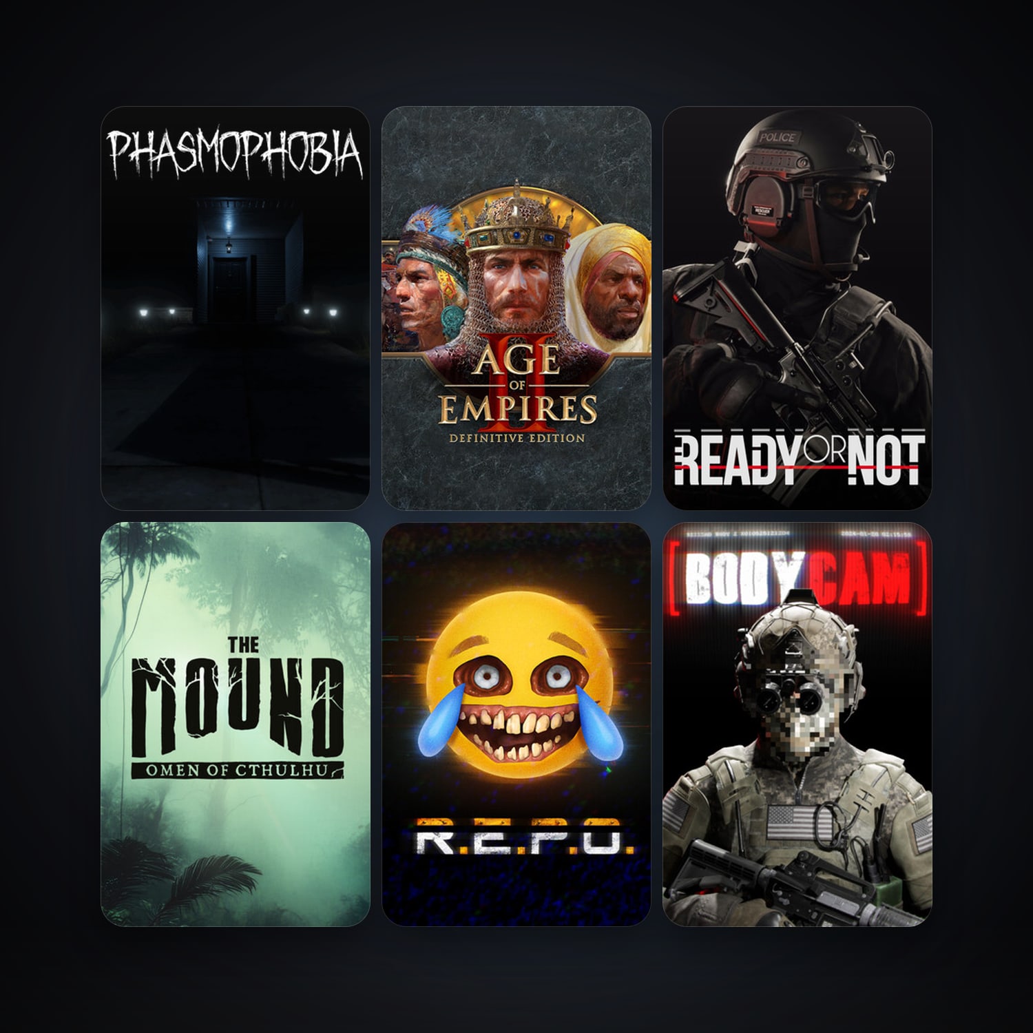 Left 4 Dead 2 + Phasmophobia, 46 games, clean — HabibiAccounts