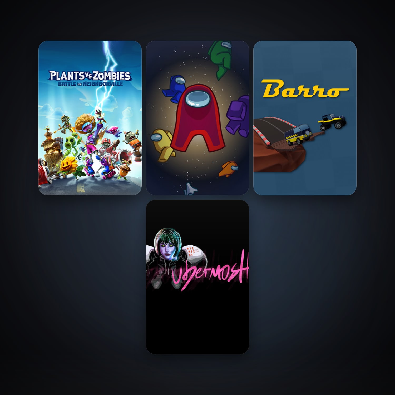 UBERMOSH + Barro, 11 games, clean — HabibiAccounts