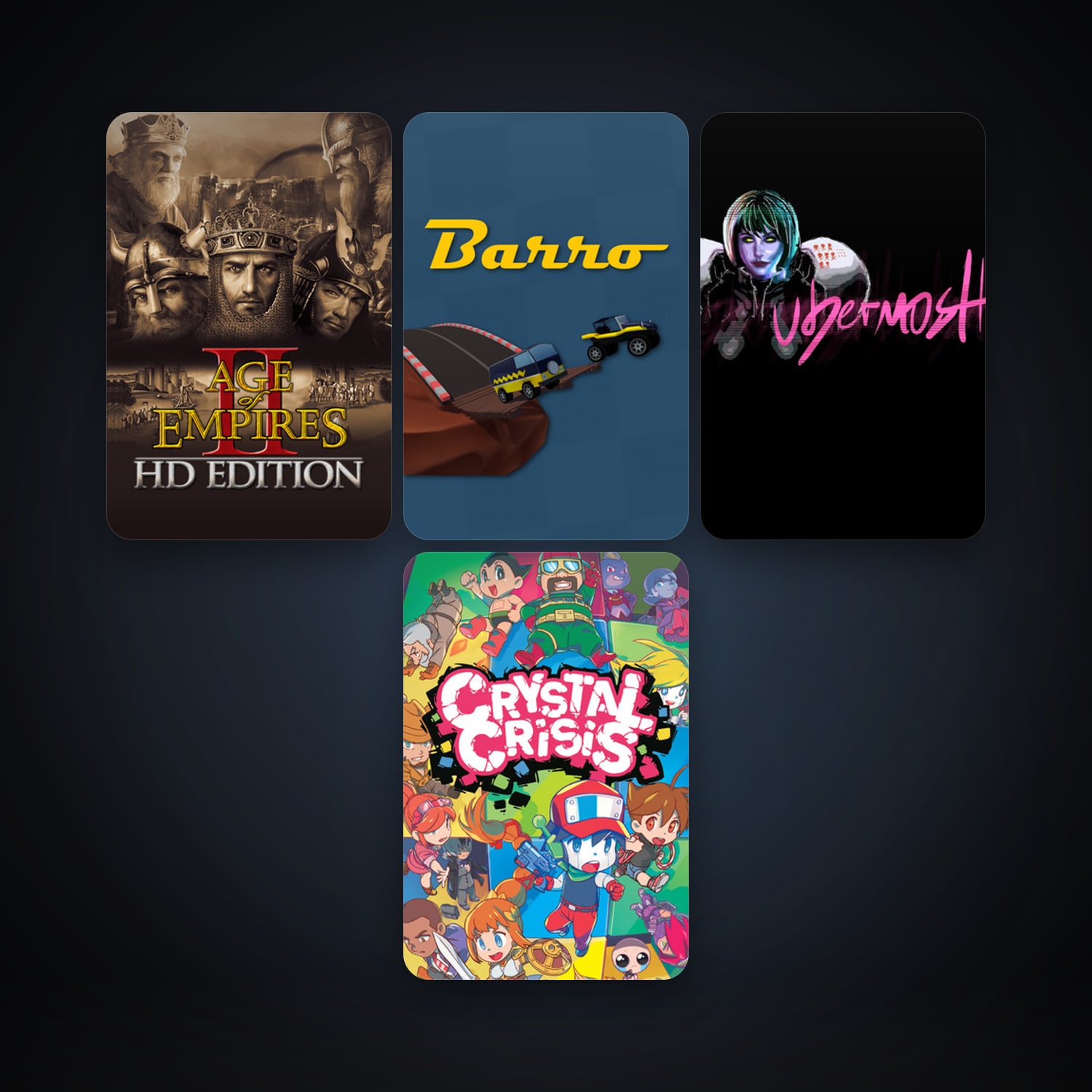 Steam account: Age of Empires II + UBERMOSH, 7 games, clean — HabibiAccounts