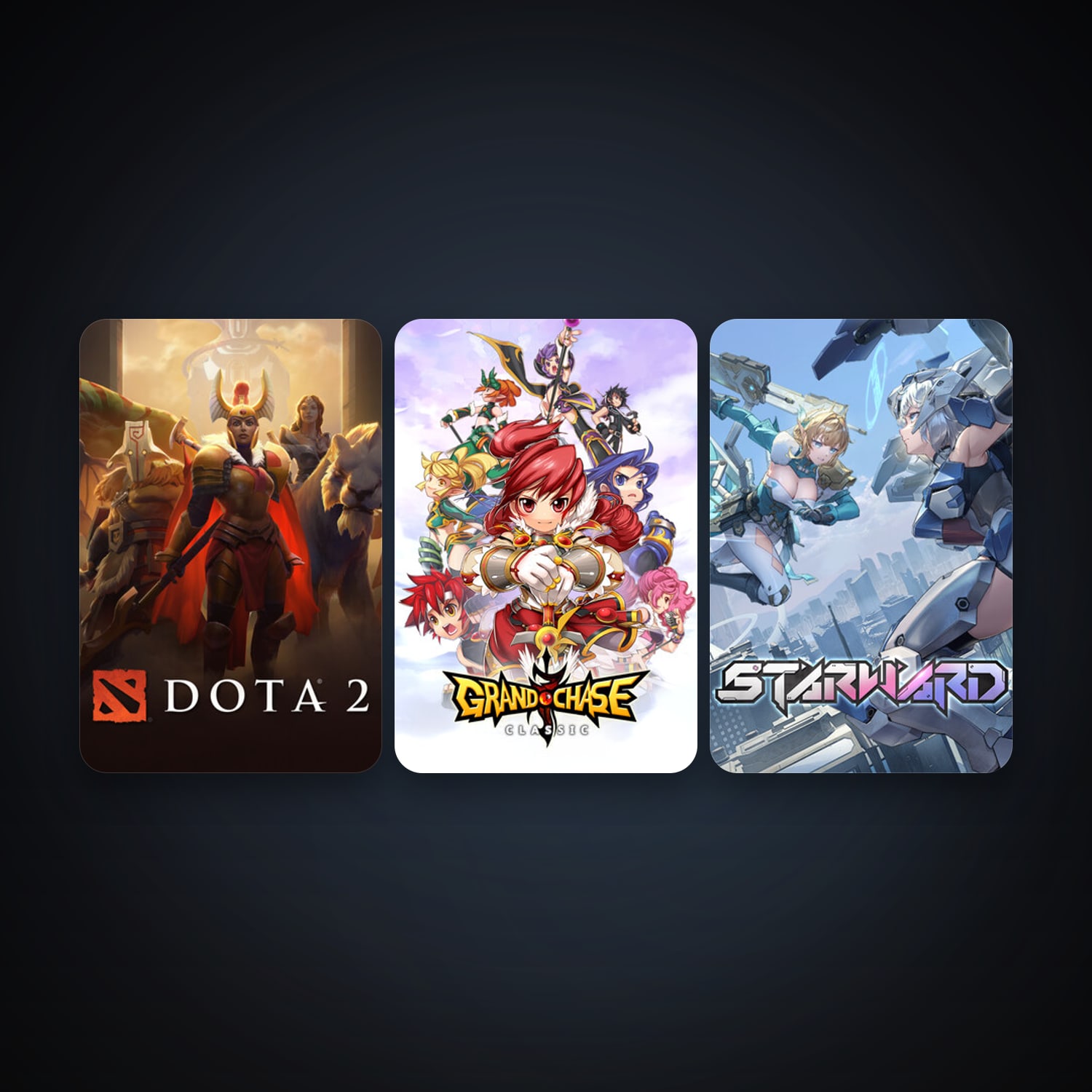 Dota 2 + GrandChase, 7 games, clean — HabibiAccounts