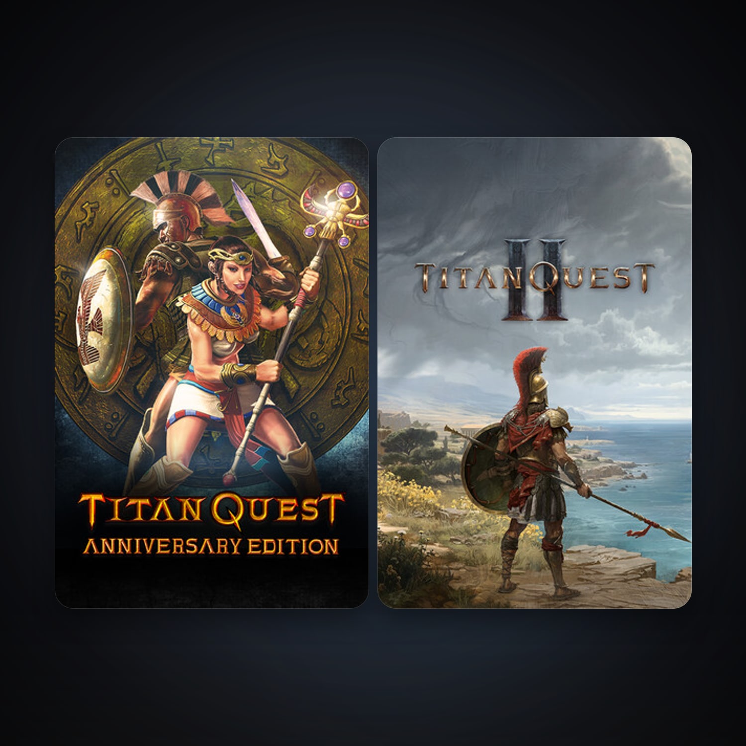 Steam account: Titan Quest Anniversary Edition + Titan Quest II, 4 games, clean — HabibiAccounts