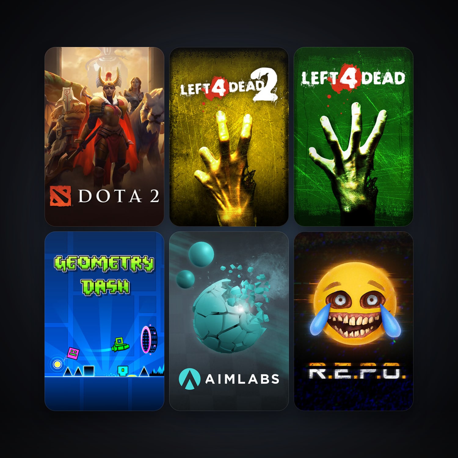 Left 4 Dead + Left 4 Dead 2, 32 games, Steam 11, clean — HabibiAccounts