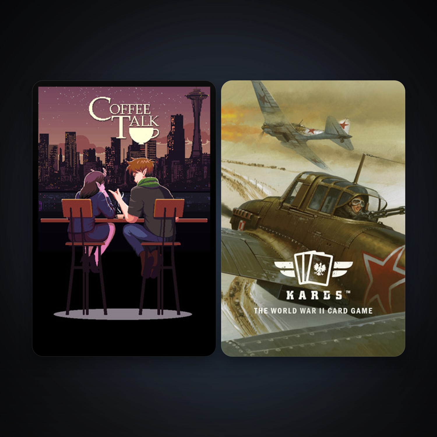 Steam account: Free CS2 (No Prime) + KARDS - The WW2 Card Game, 6 games, clean — HabibiAccounts