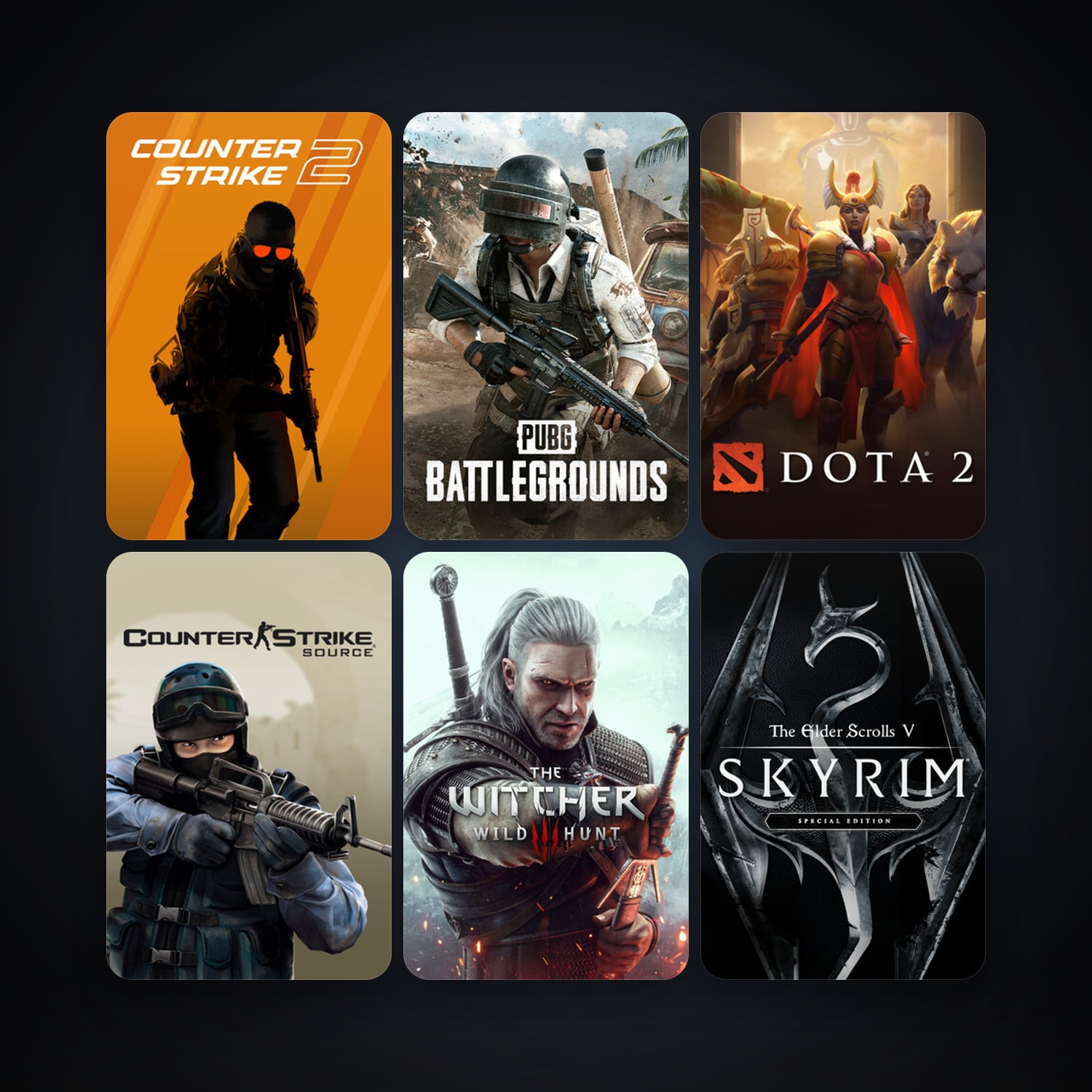 Counter-Strike: Source + Day of Defeat: Source, 19 games, Steam 10, clean — HabibiAccounts