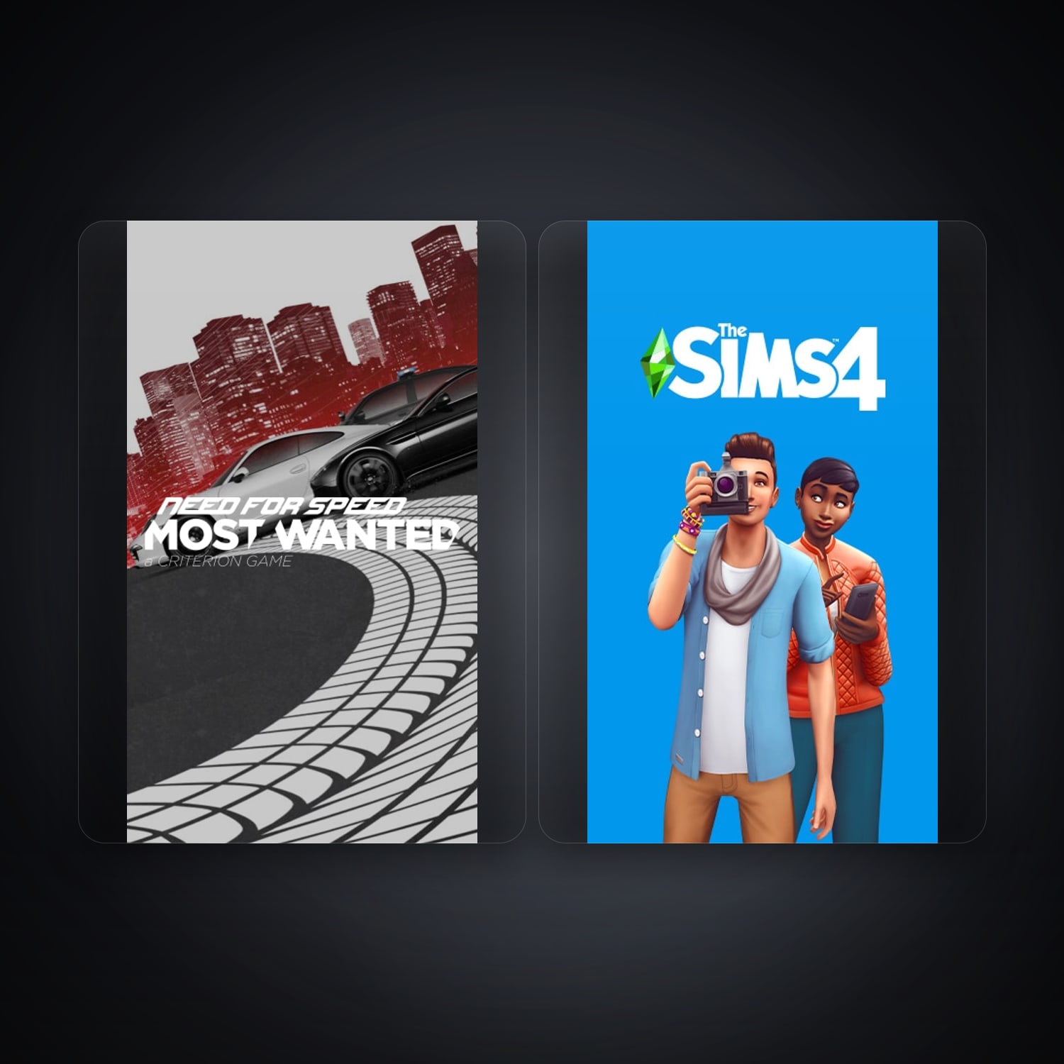 EA account — Need for Speed Most Wanted + The Sims 4 — MX — HabibiAccounts