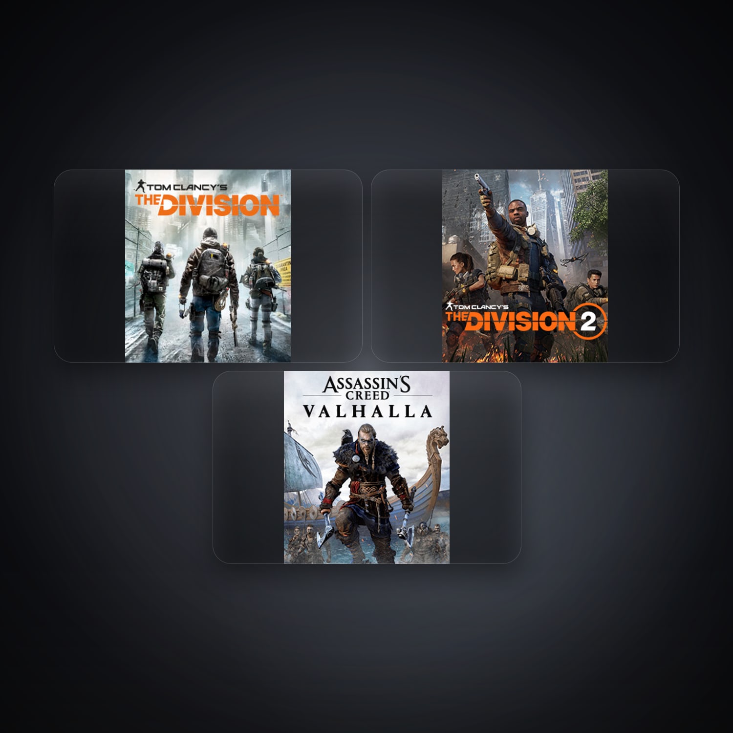 Ubisoft Tom Clancy's The Division + Tom Clancy's The Division 2 — ES — 3 games — HabibiAccounts