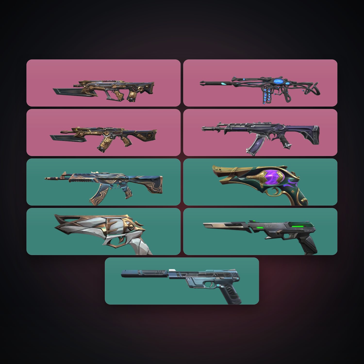 EU Bronze 1 locker — 10 skins, lvl 120 — HabibiAccounts