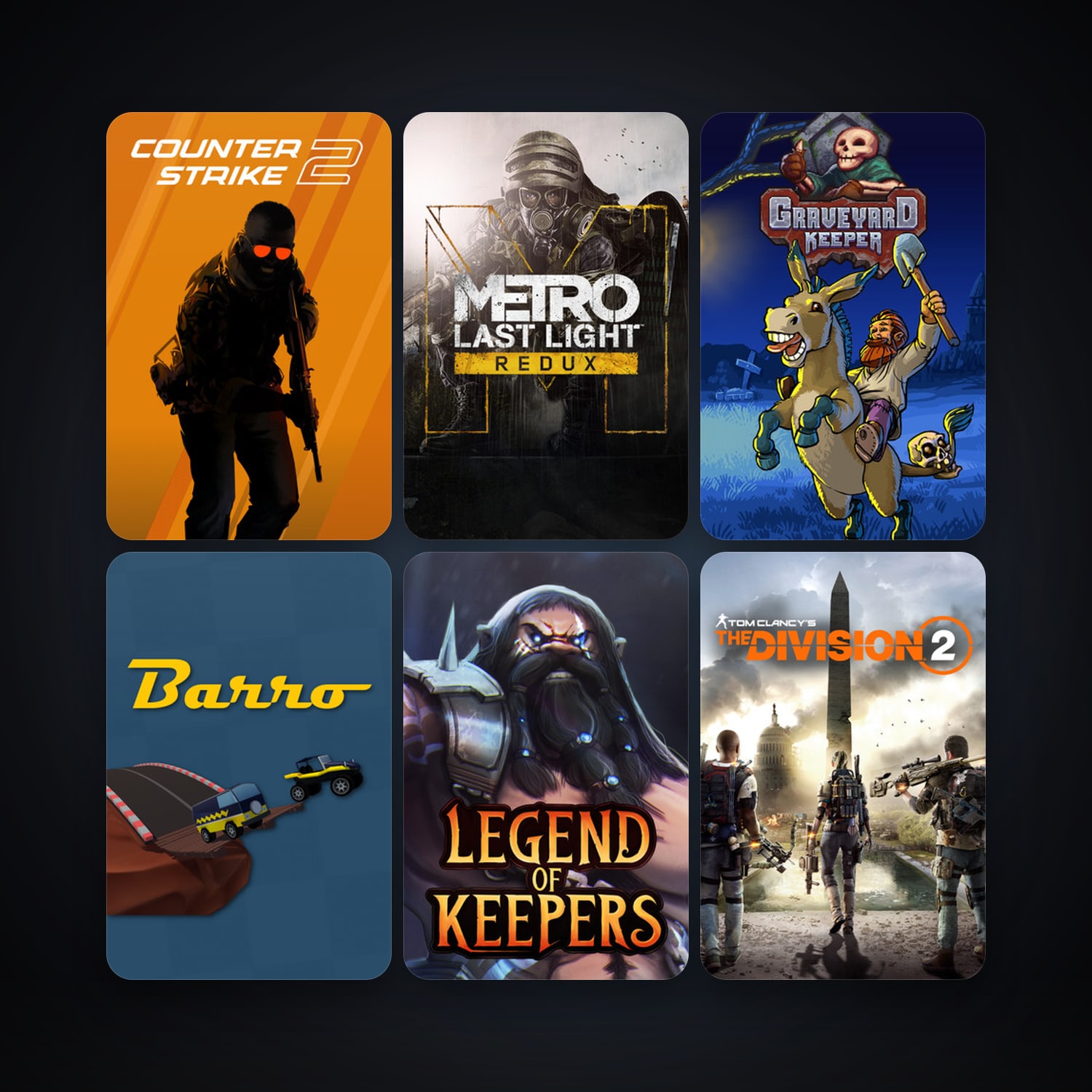 CS2 Prime + Metro: Last Light Redux, 10 games, clean — HabibiAccounts