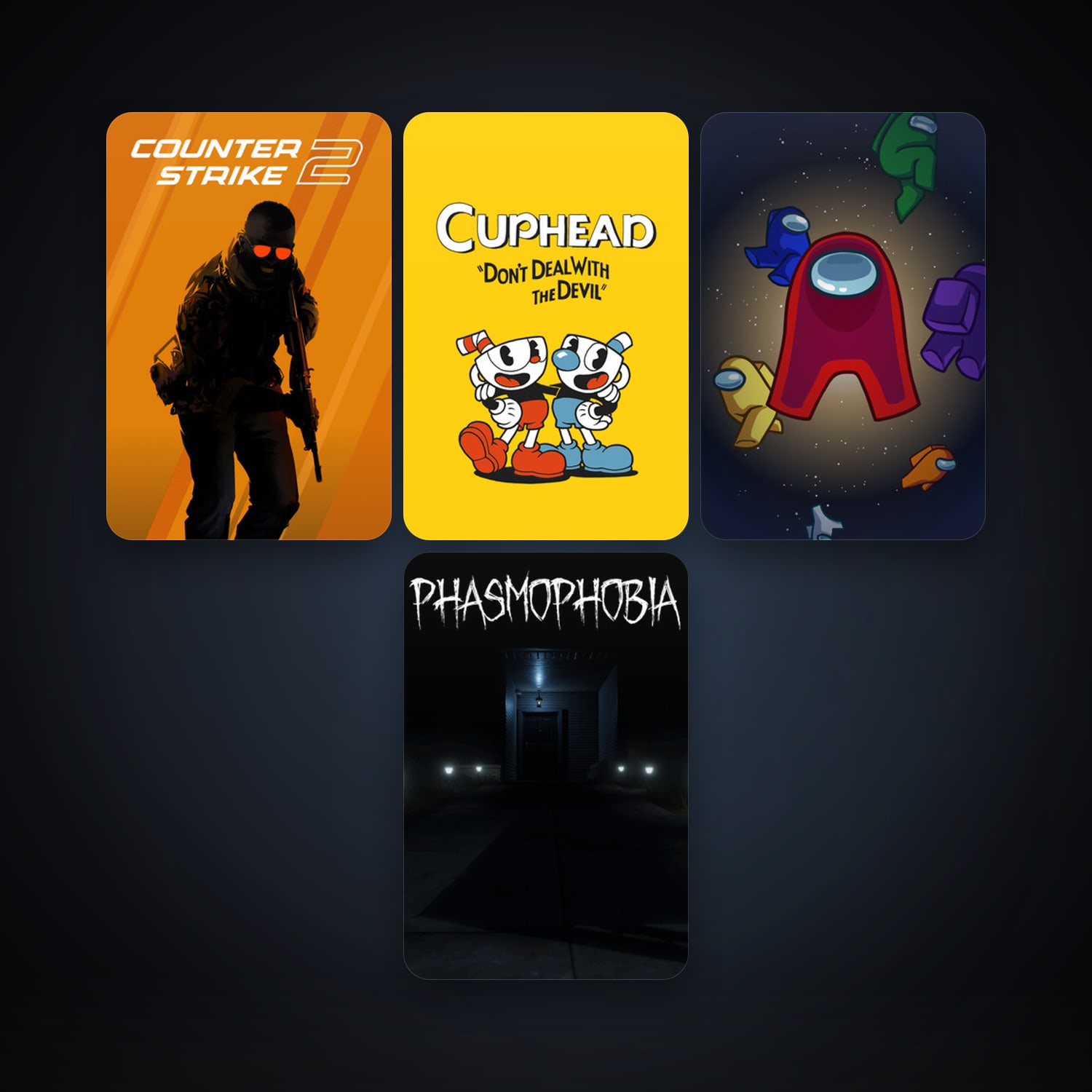 CS2 Prime + Cuphead, 8 games, clean — HabibiAccounts