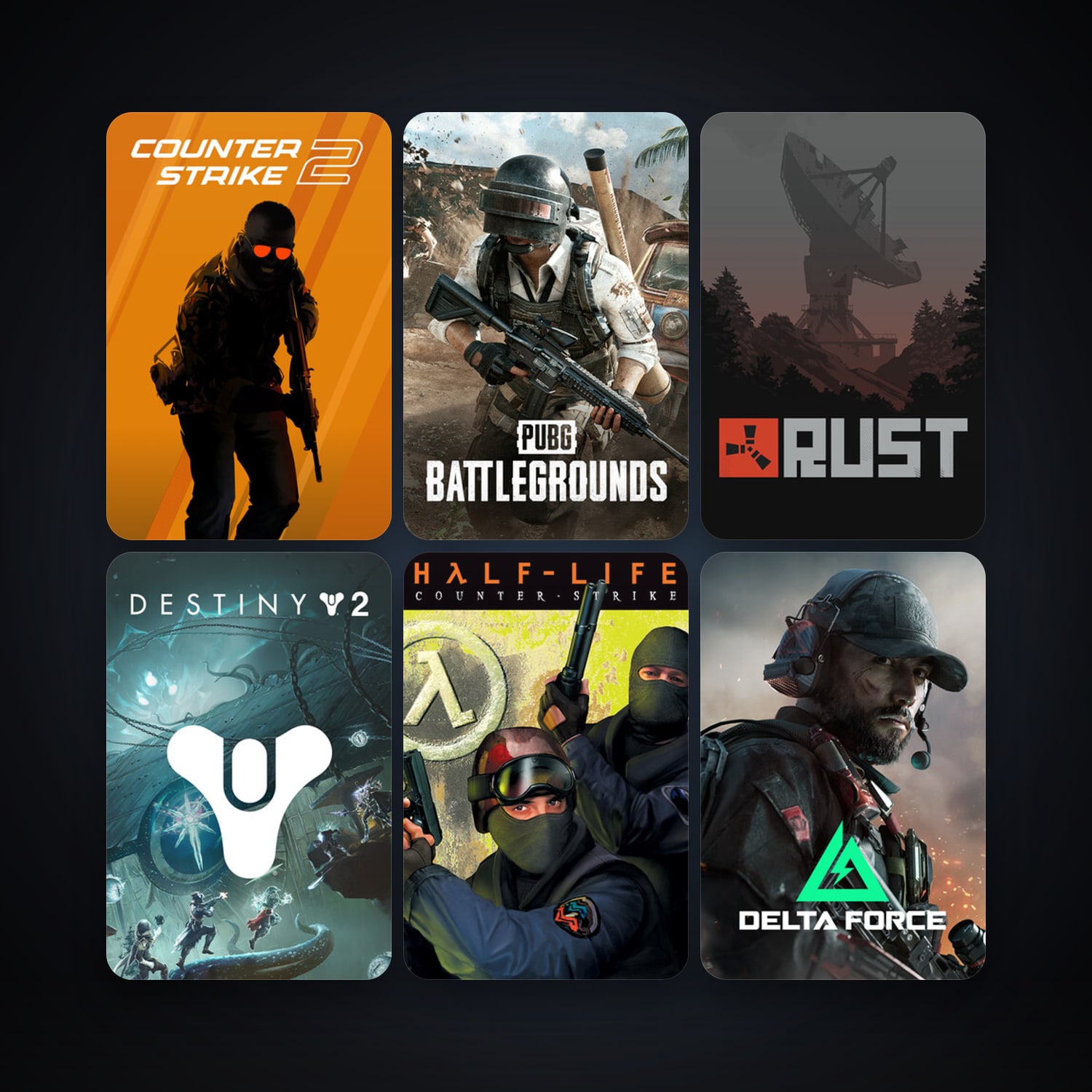 Steam account — Counter-Strike + Counter-Strike: Source, 15 games, Steam 10, clean — HabibiAccounts