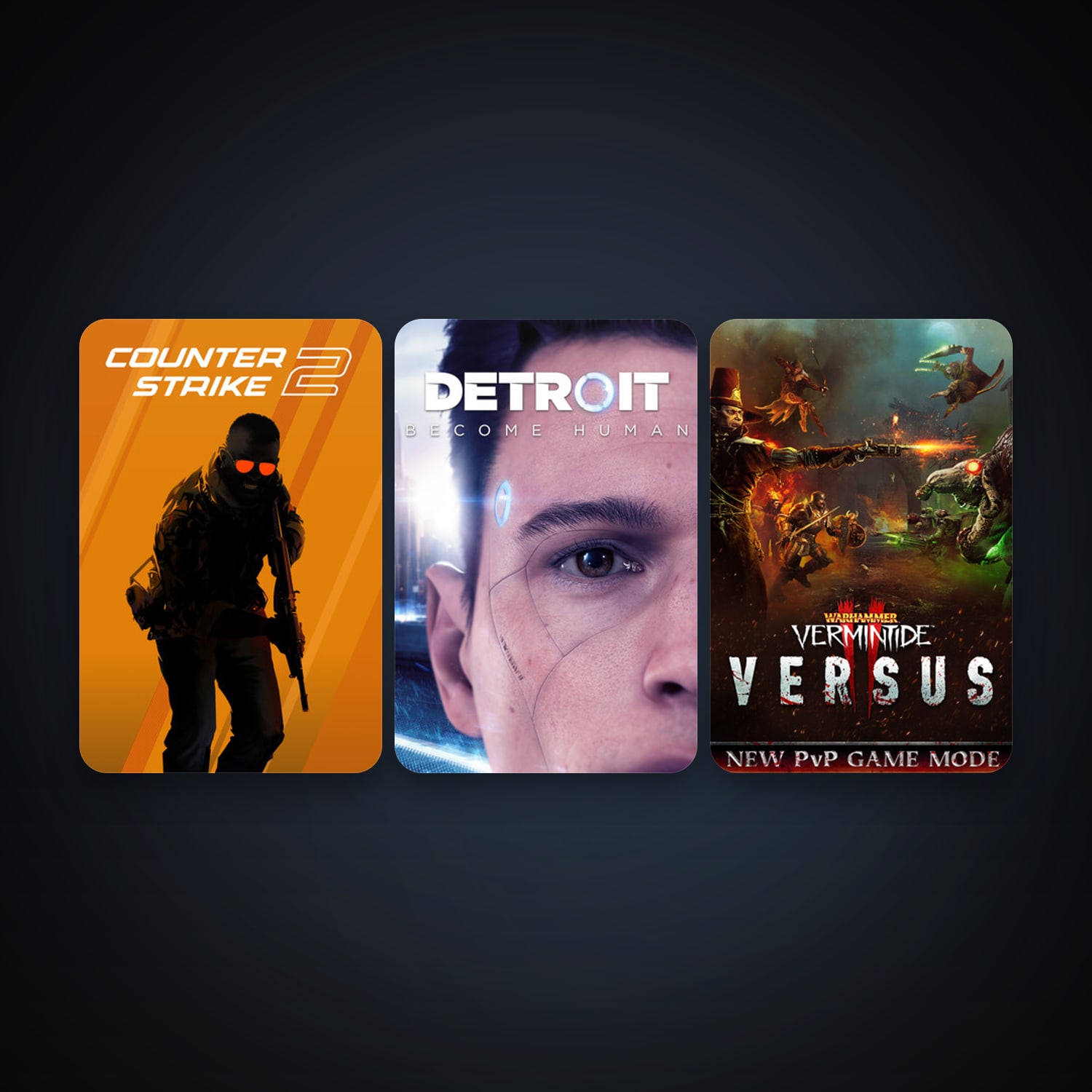 CS2 Prime + Warhammer: Vermintide 2, 8 games, clean — HabibiAccounts