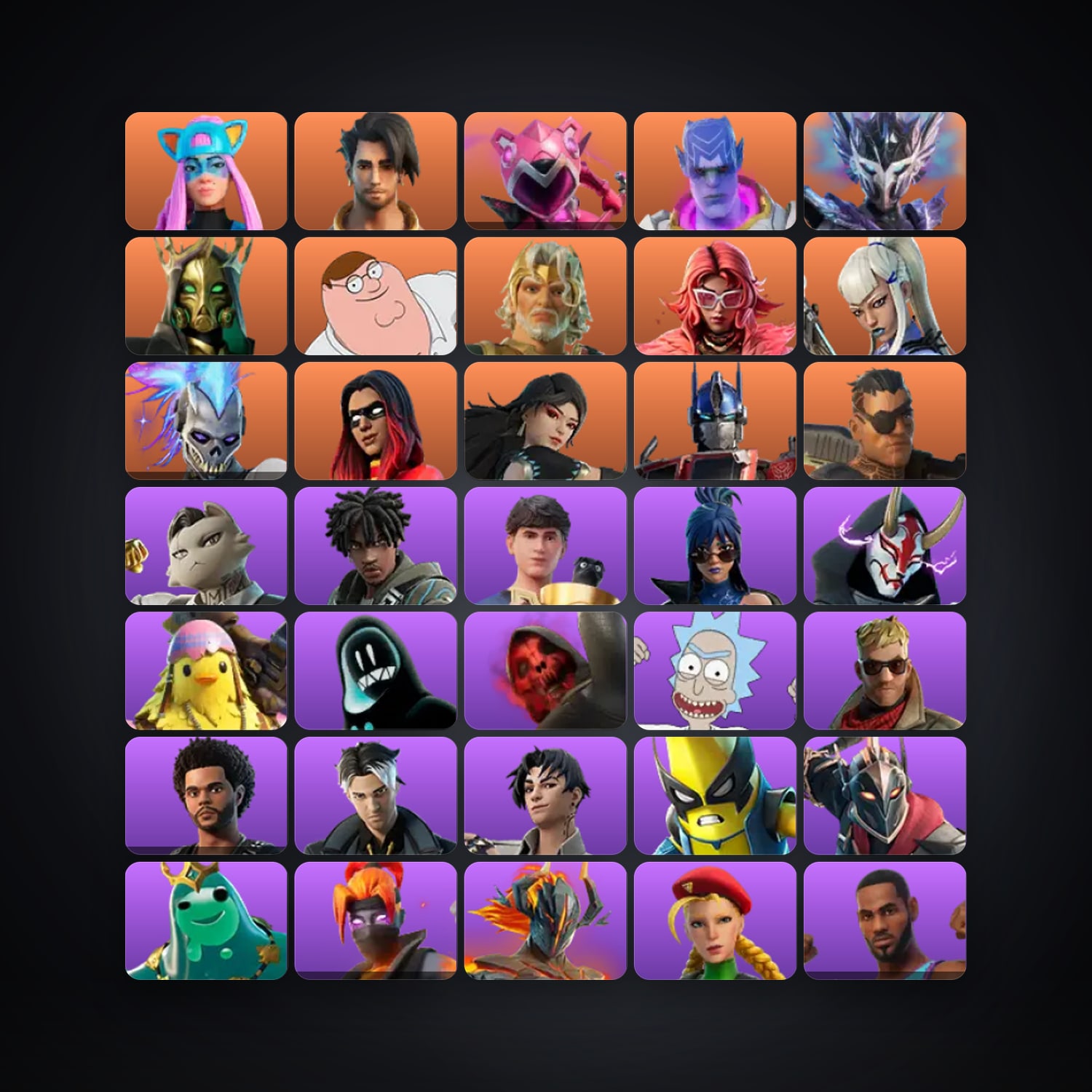 Fortnite account with Alli & Raz — 121 skins — 350 V-Bucks — lvl 1692 — HabibiAccounts