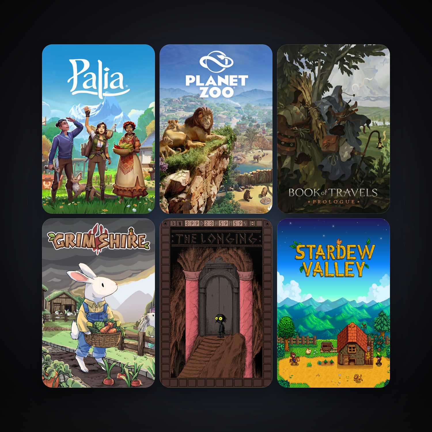 The Witness + Stardew Valley, 37 games, clean — HabibiAccounts
