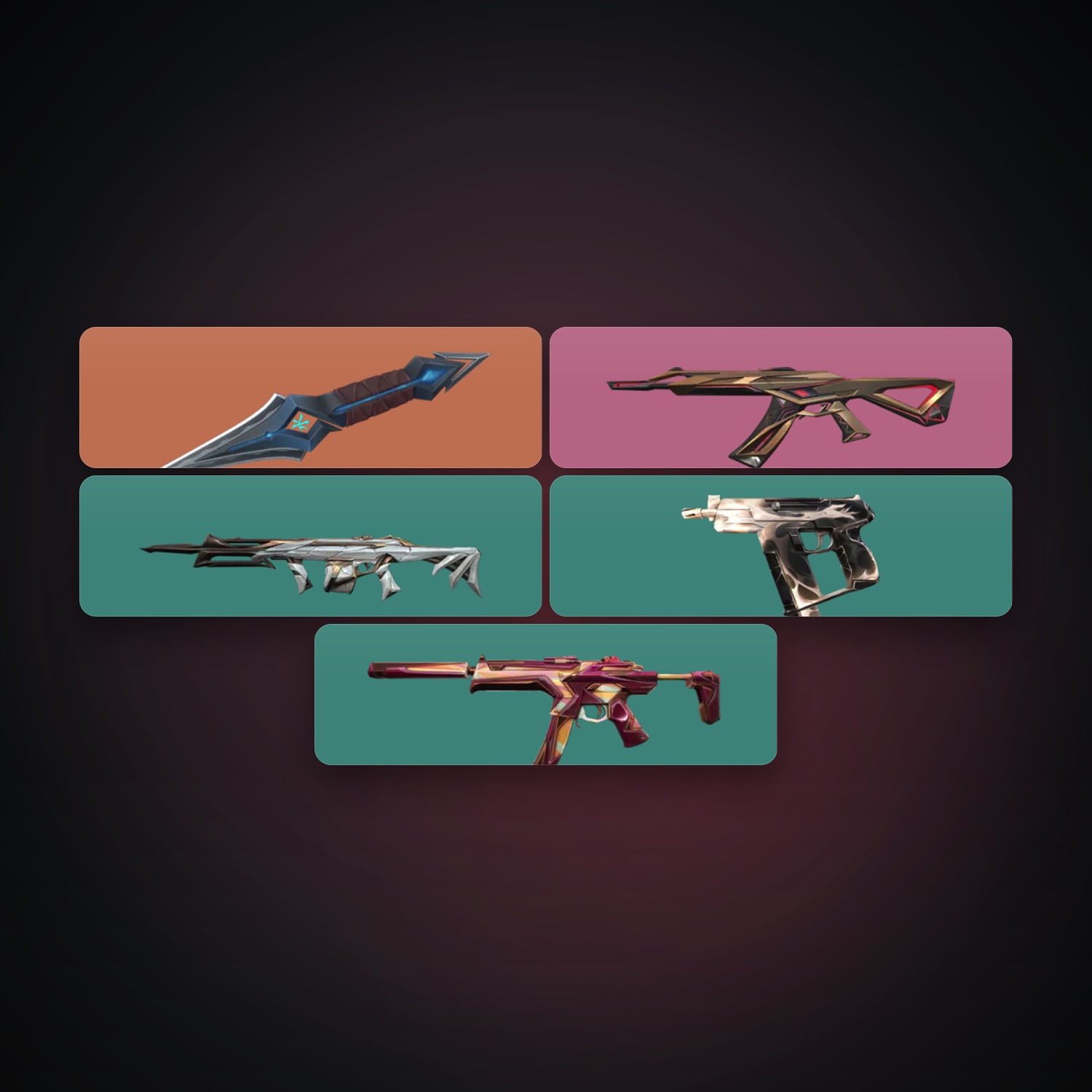 EU Silver 2 locker — 1 knives, 5 skins, lvl 24 — HabibiAccounts