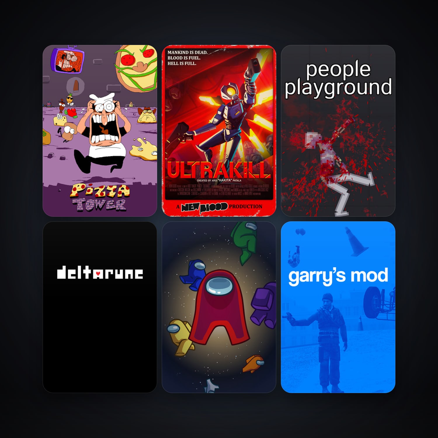 Garry's Mod + Geometry Dash, 14 games, clean — HabibiAccounts