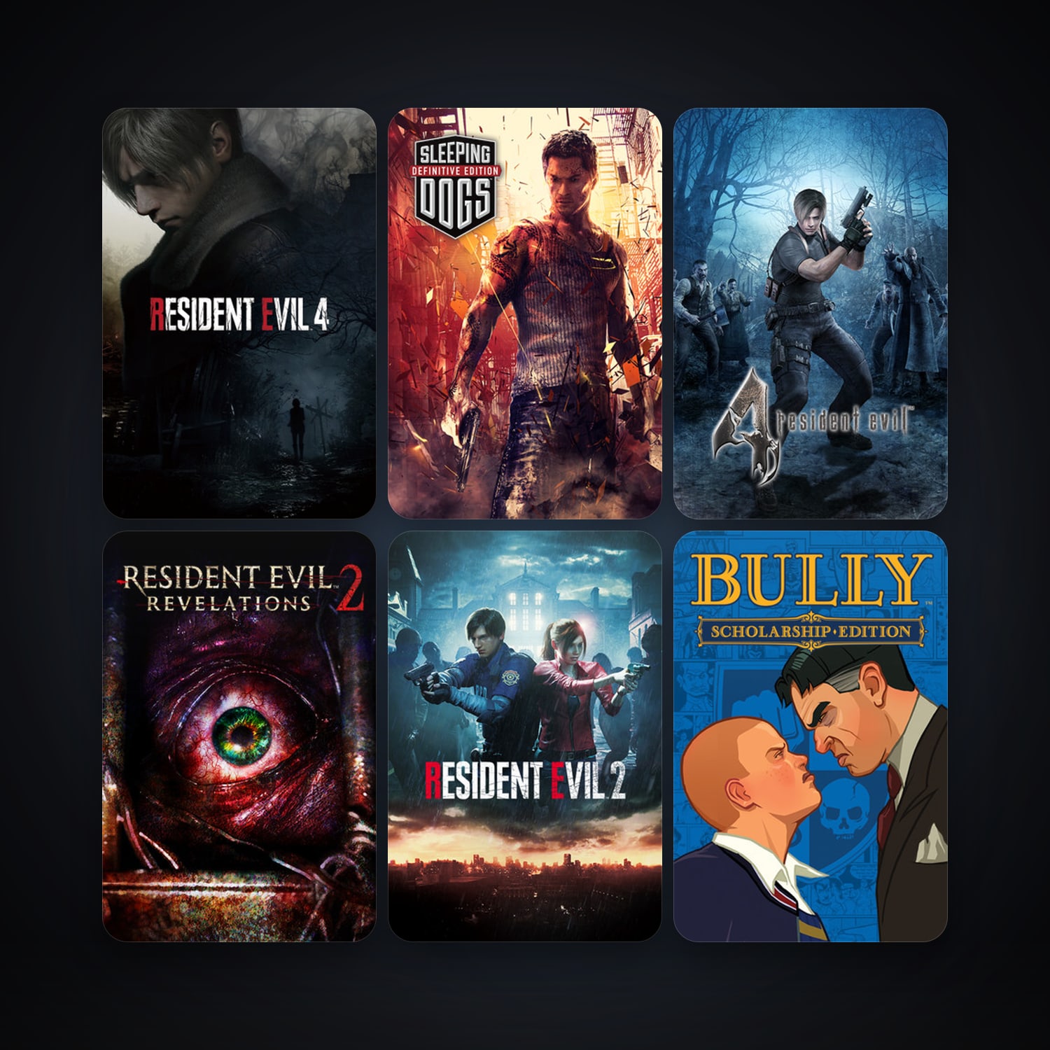 Steam account: Bully: Scholarship Edition + Resident Evil 5, 19 games, clean — HabibiAccounts