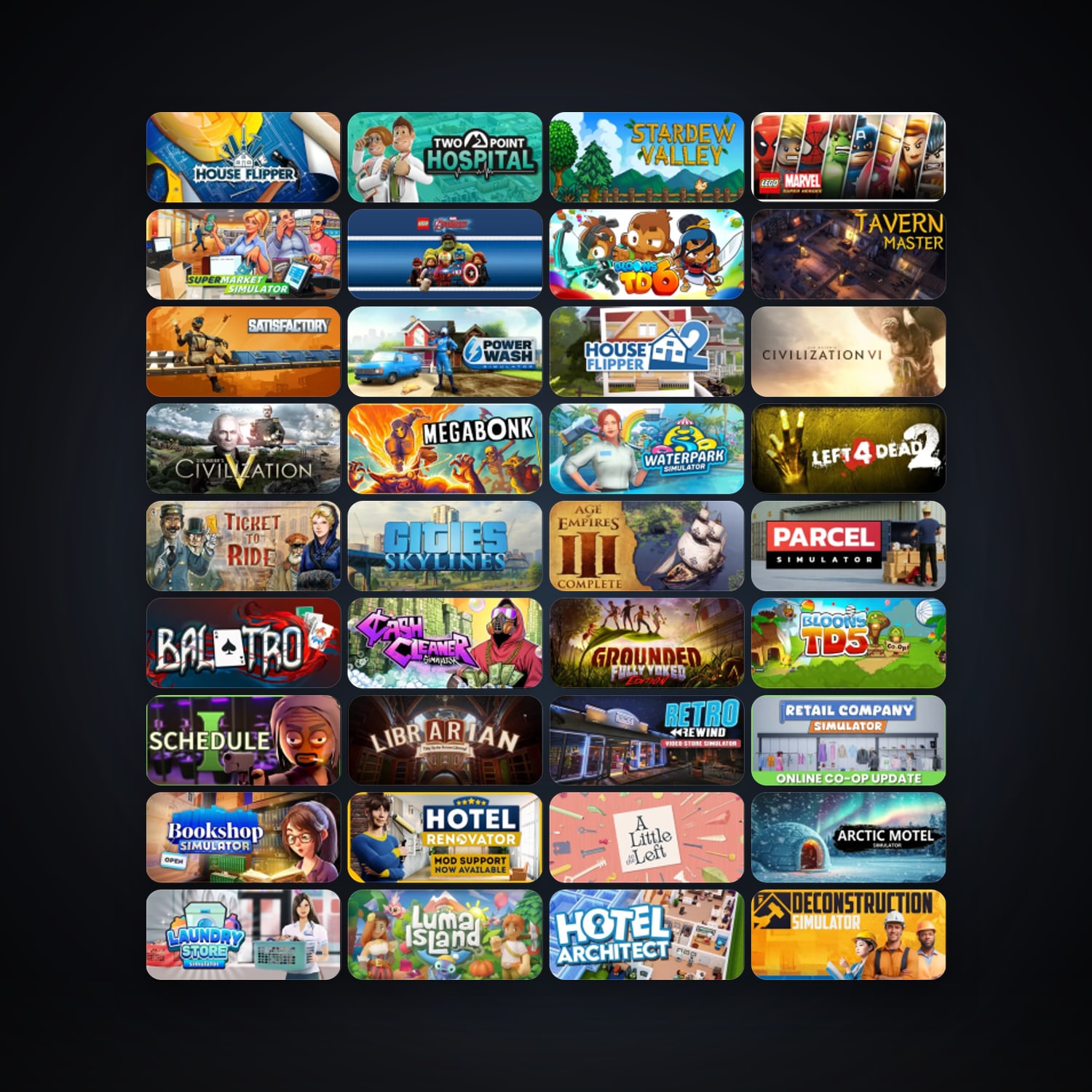 Left 4 Dead + Left 4 Dead 2, 538 games, Steam 19, clean — HabibiAccounts