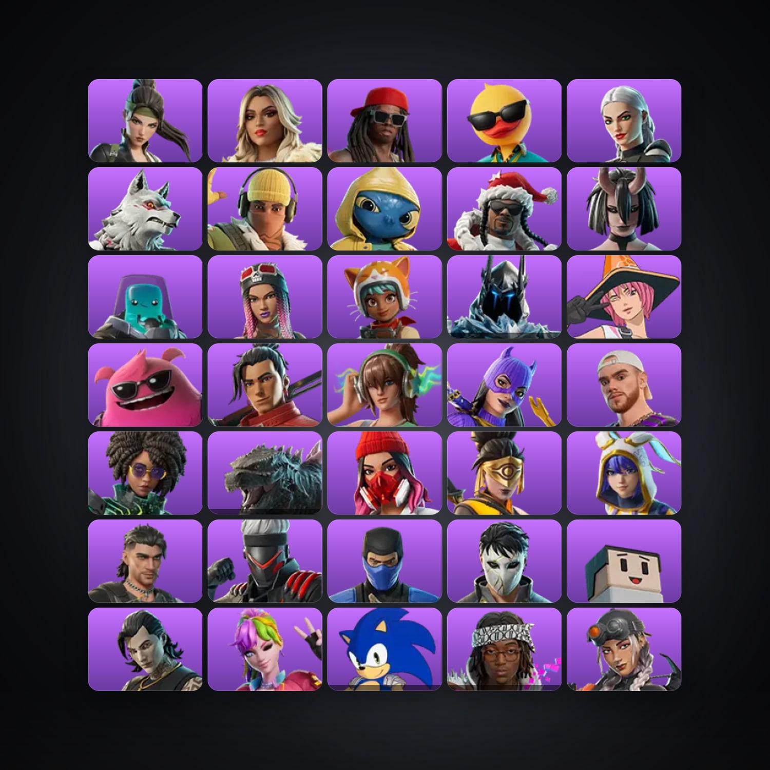 Fortnite account with Renegade Raider & Grace Crowne — 69 skins — lvl 1668 — HabibiAccounts