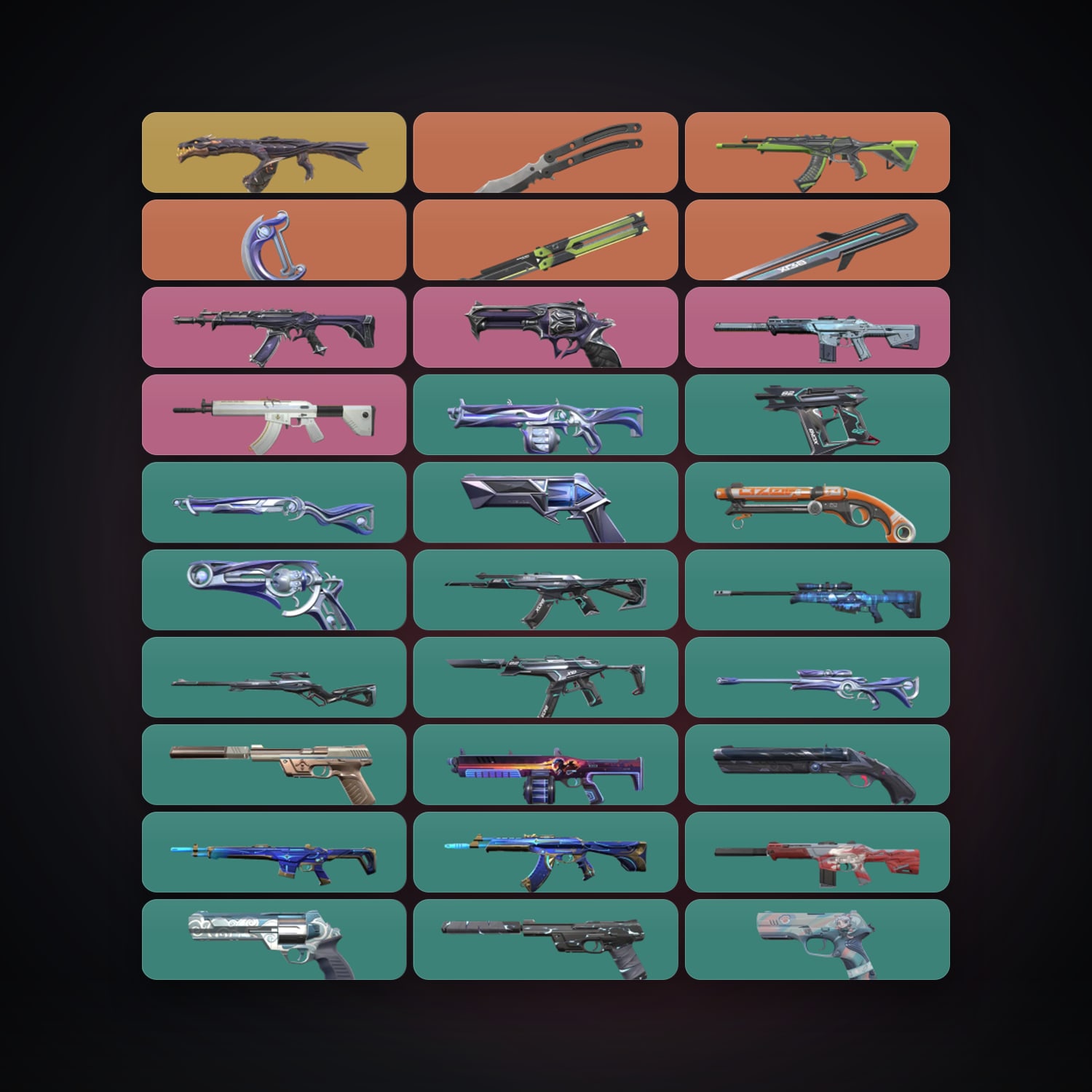 EU Bronze 1 locker — 4 knives, 49 skins, lvl 176 — HabibiAccounts