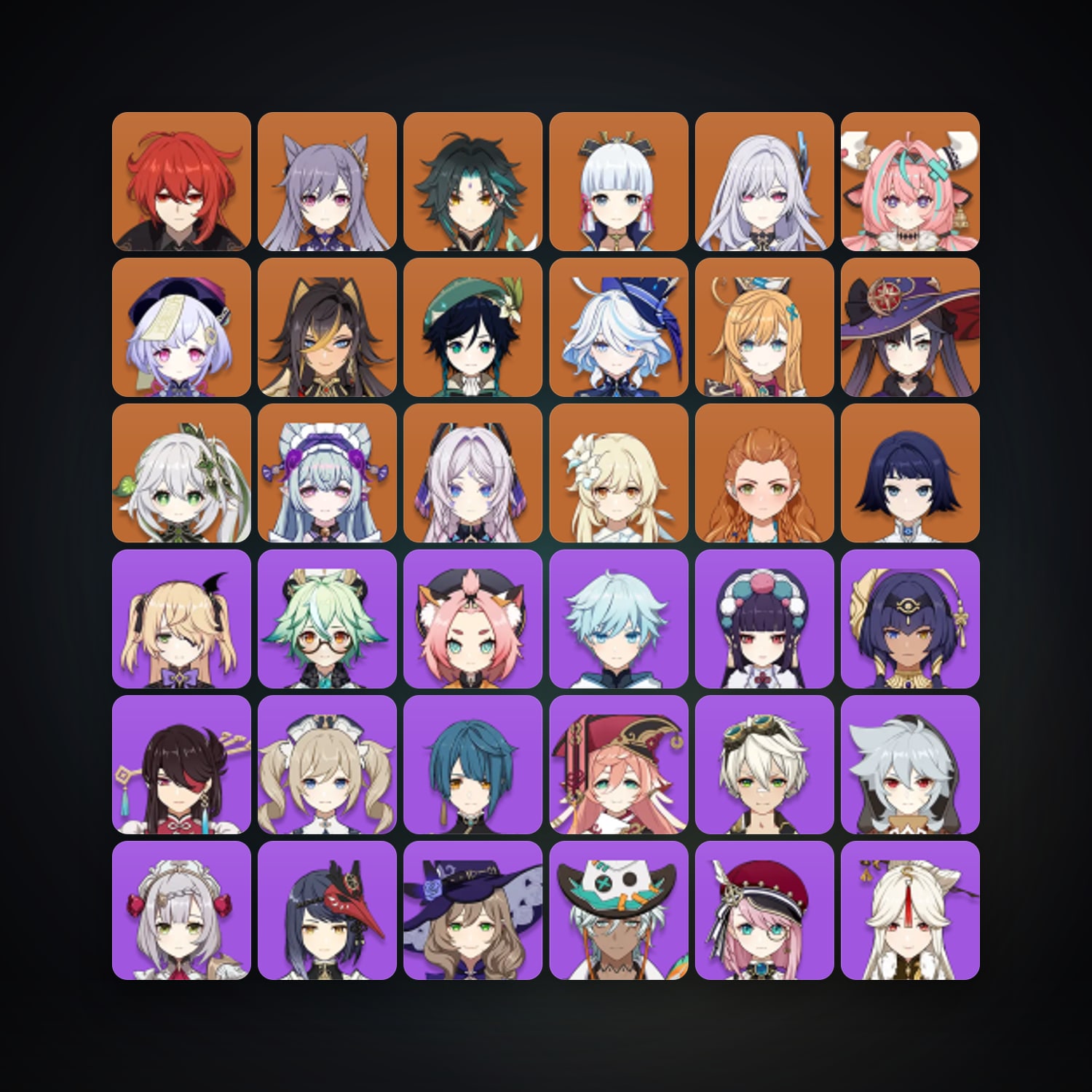 Genshin Impact | AR 58 | 62 Chars | 15× 5★ — HabibiAccounts